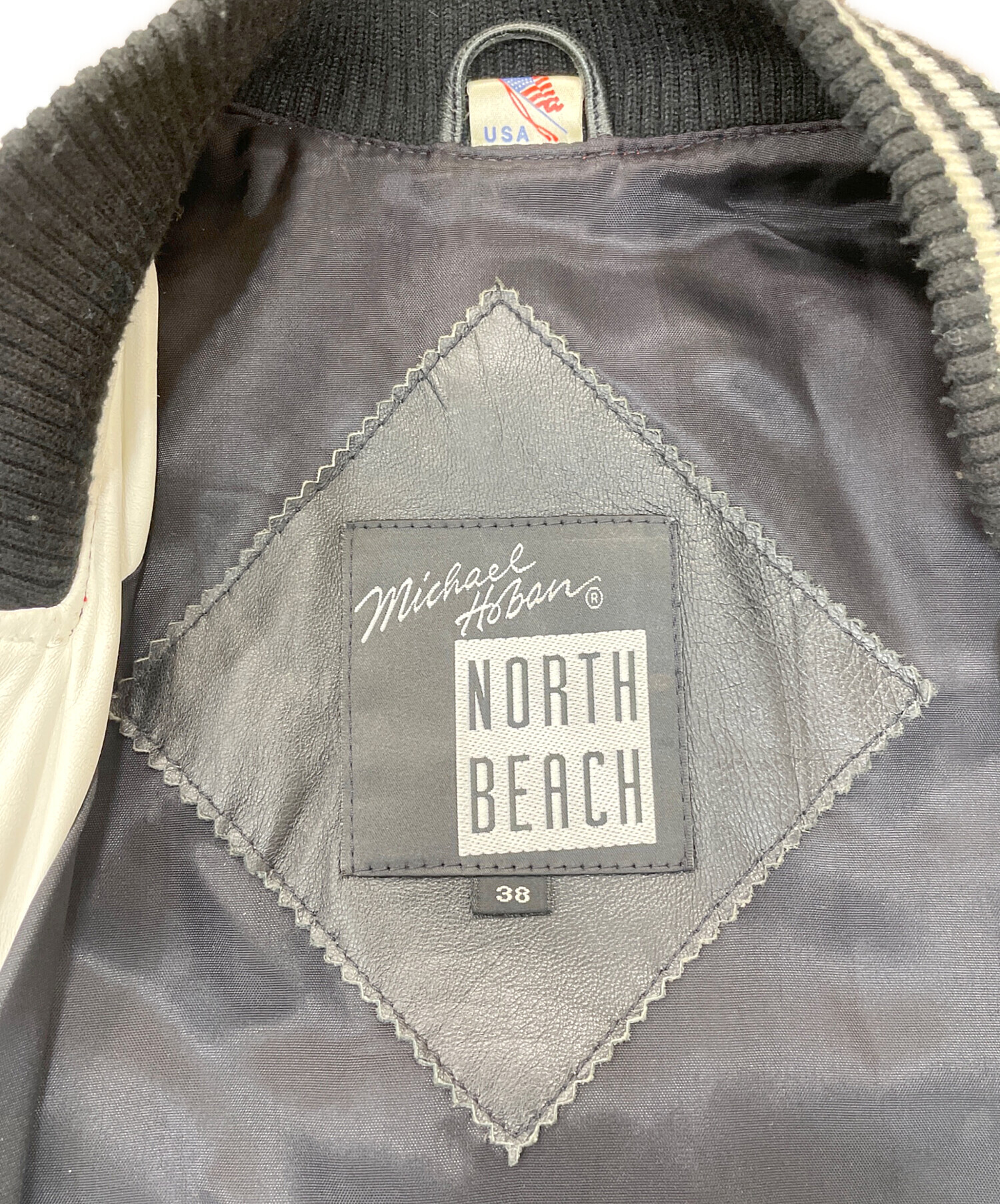 中古・古着通販】MICHEL HOBAN (マイケルホーバン) ベースボールレザー