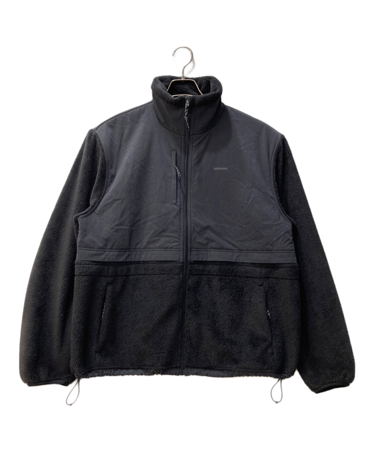 中古・古着通販】LULULEMON (ルルレモン) フリースジャケット ブラック 