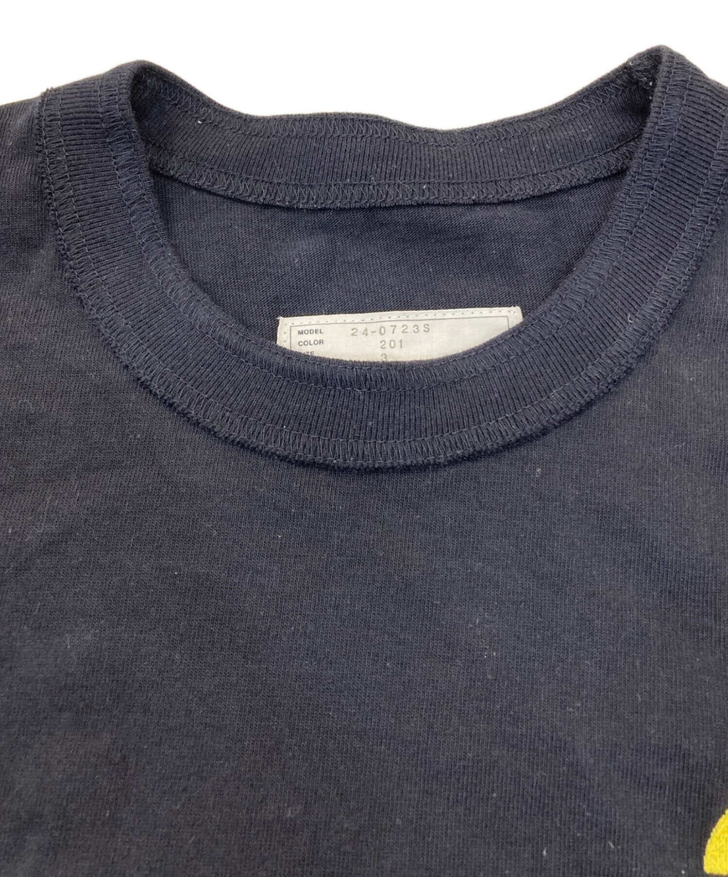 中古・古着通販】sacai (サカイ) KNOW FUTURE T-Shirt ネイビー サイズ