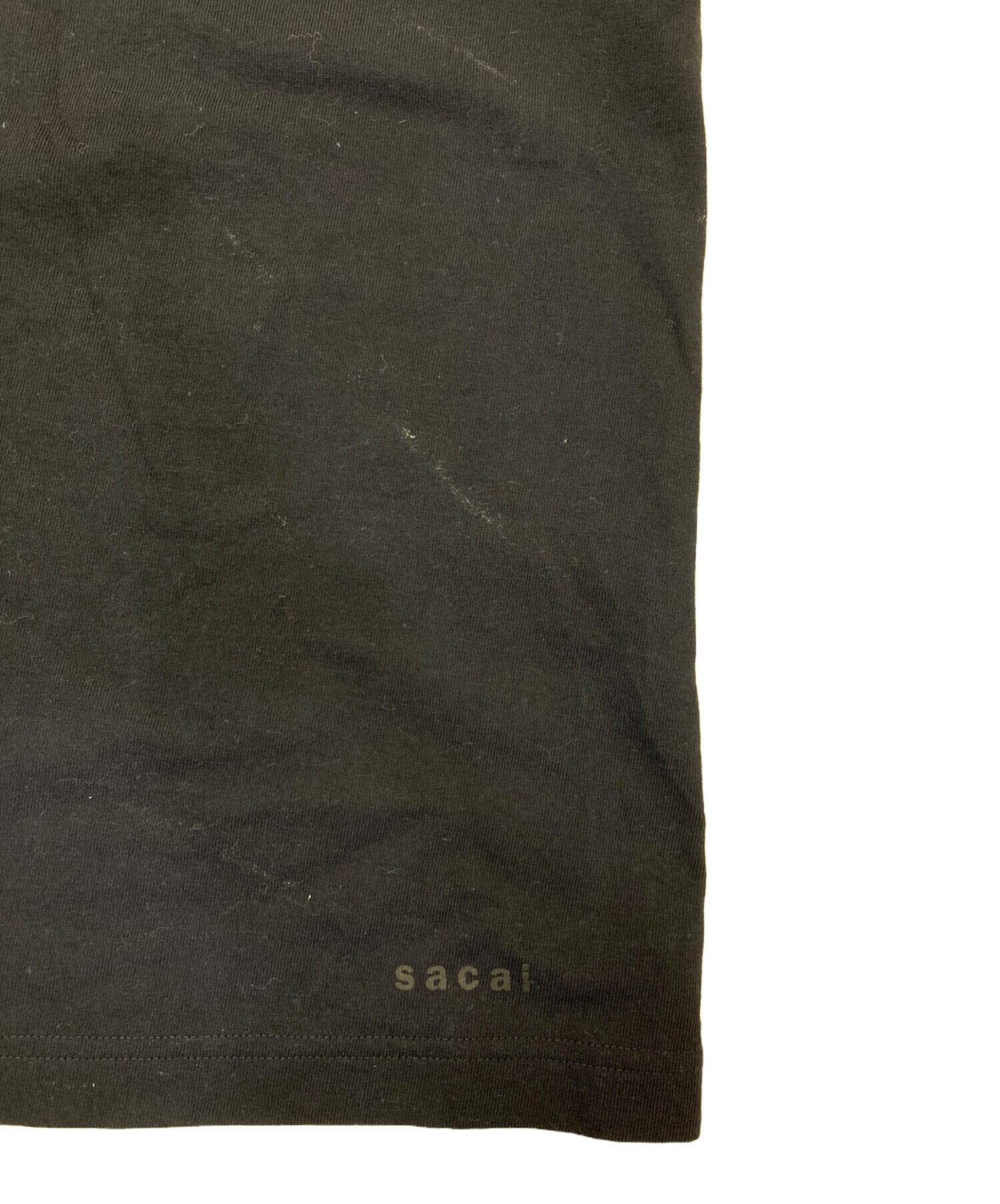 中古・古着通販】sacai (サカイ) KNOW FUTURE T-Shirt ネイビー サイズ