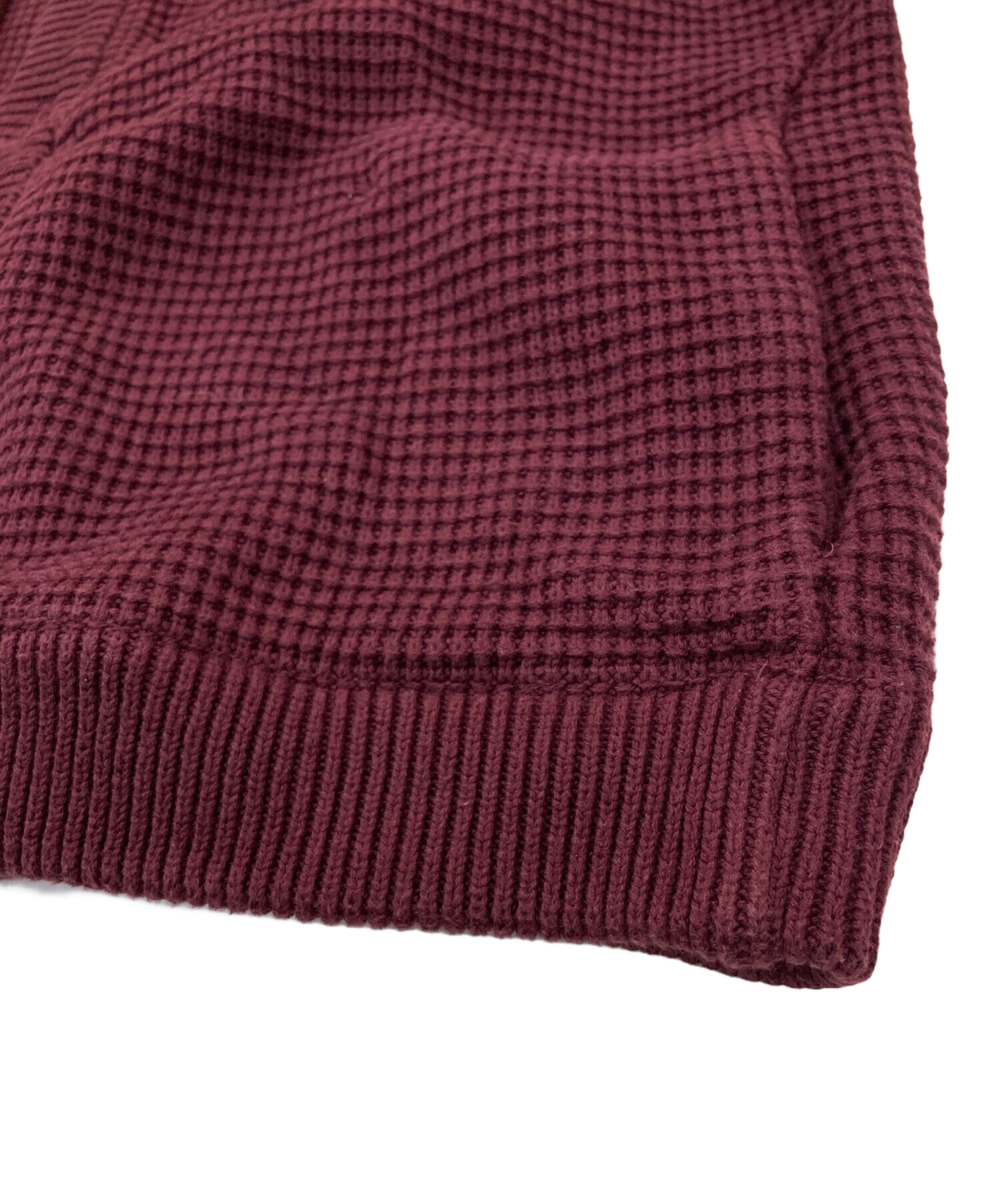 テンボックス TENBOX アイボリー　カーディガン M 中古・古着通販】TENBOX (テンボックス) コットンニットカーディガン