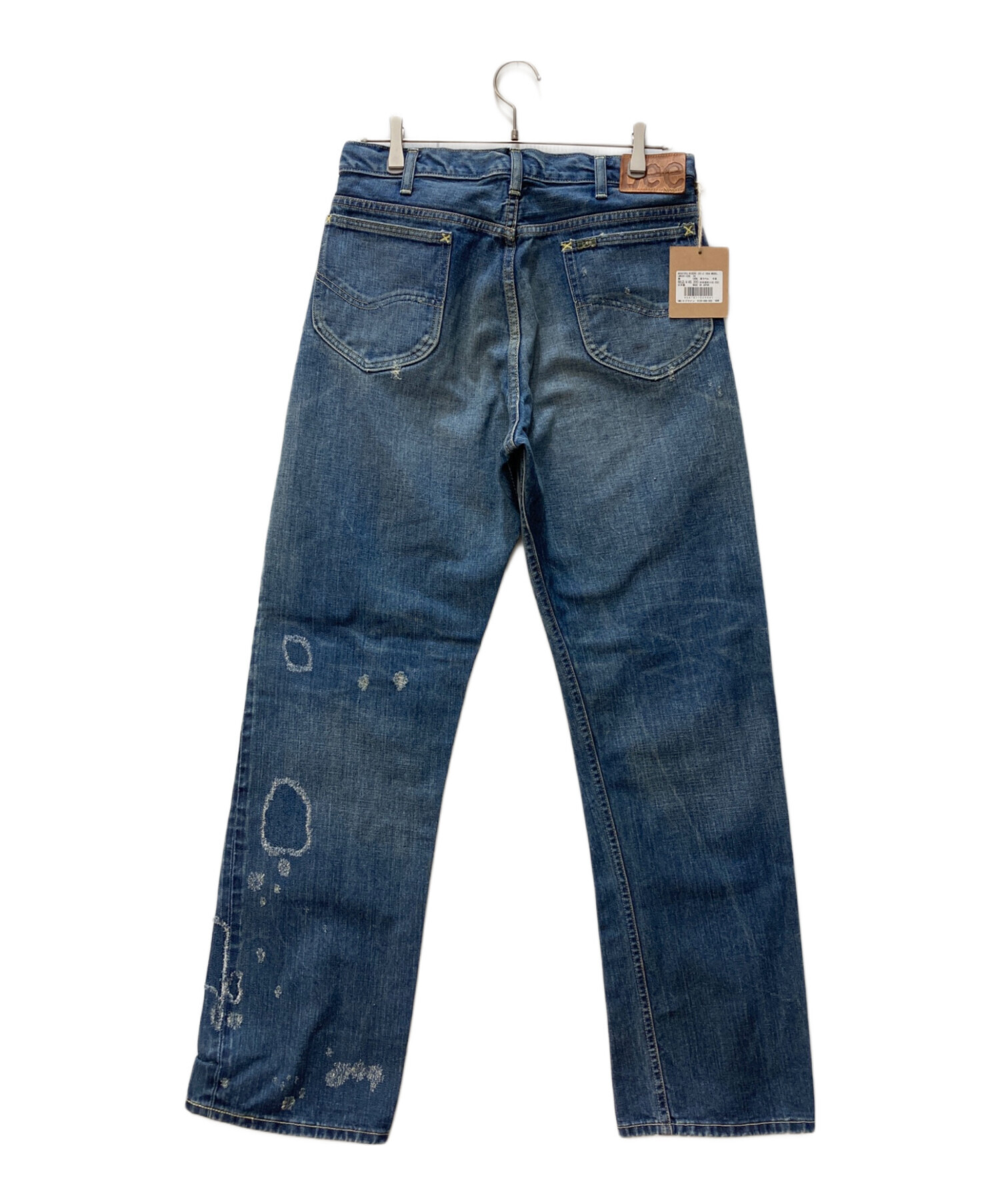 中古・古着通販】LEE (リー) ダメージ加工デニムパンツ インディゴ 