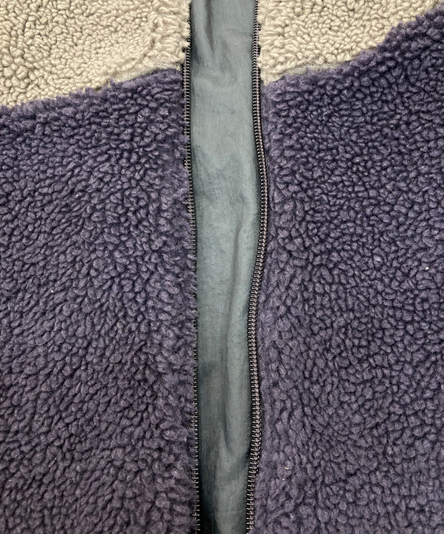 中古・古着通販】NIKE (ナイキ) リバーシブルボアジャケット パープル
