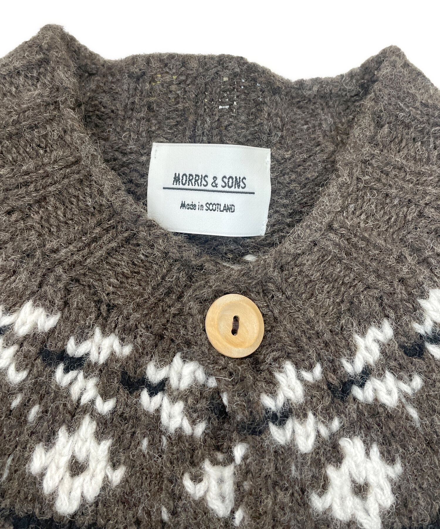 中古・古着通販】MORRIS&SONS (モリスアンドサンズ) ノルディック柄