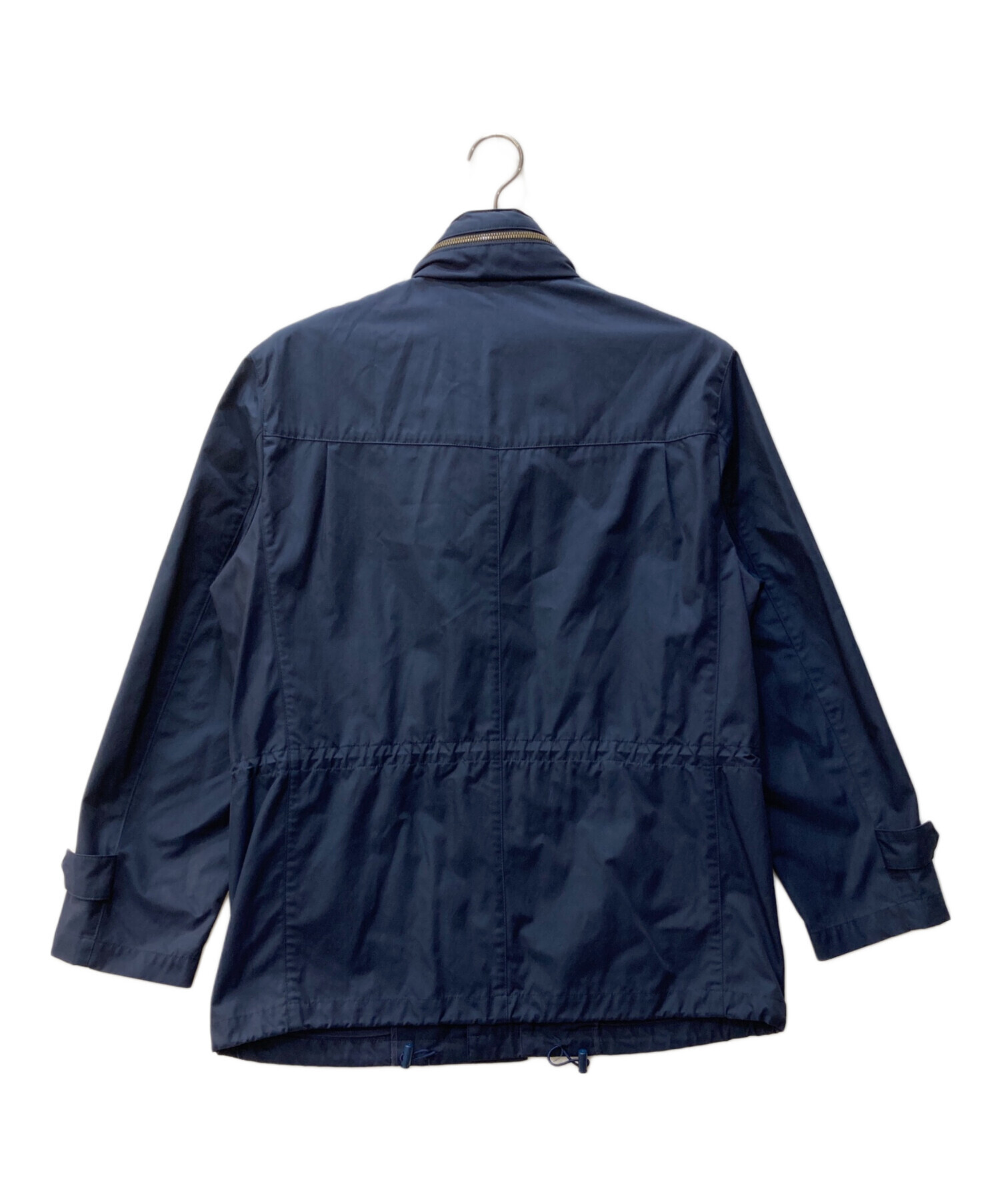 中古・古着通販】PAPAS (パパス) ナイロンジャケット ネイビー サイズ 