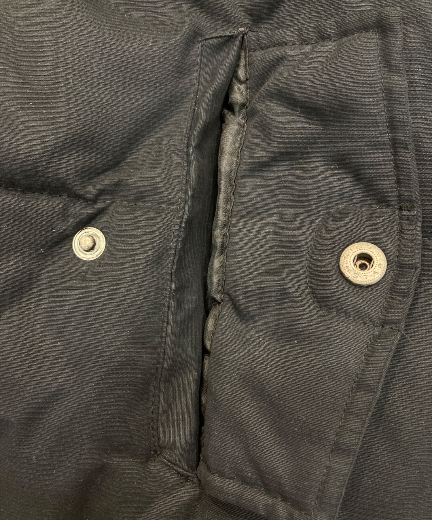 中古・古着通販】SEAN JOHN (ショーンジョン) 中綿ベスト ブラック 