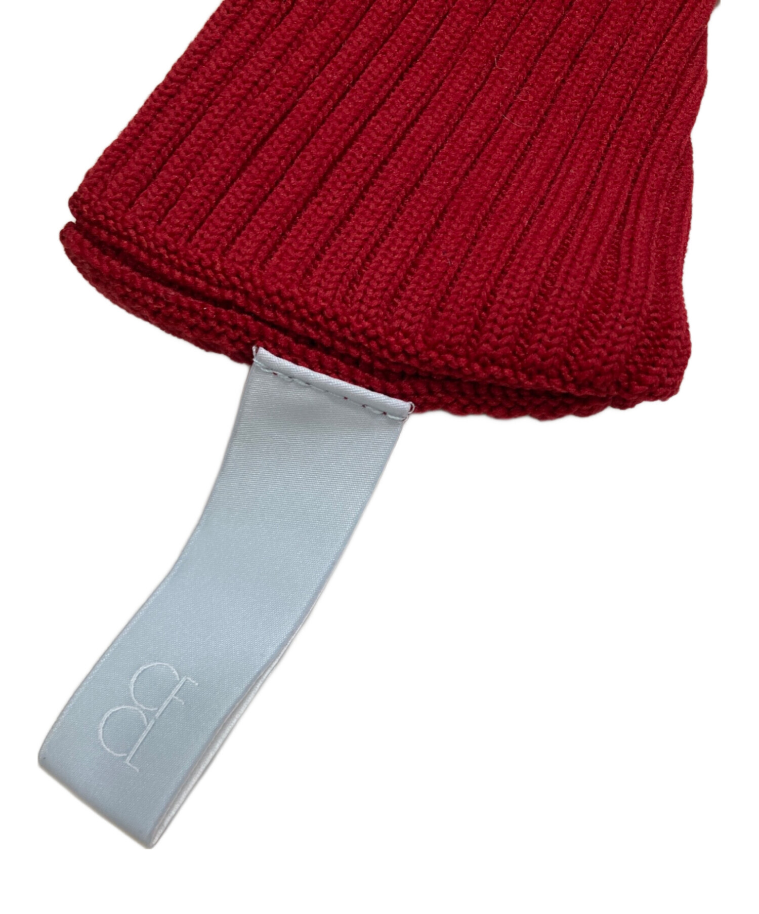 [極美品]CFCL NOTCHED RIB BAG 表参道店限定カラー レッド CFCL NOTCHED RIB BAG レッド 表参道 限定