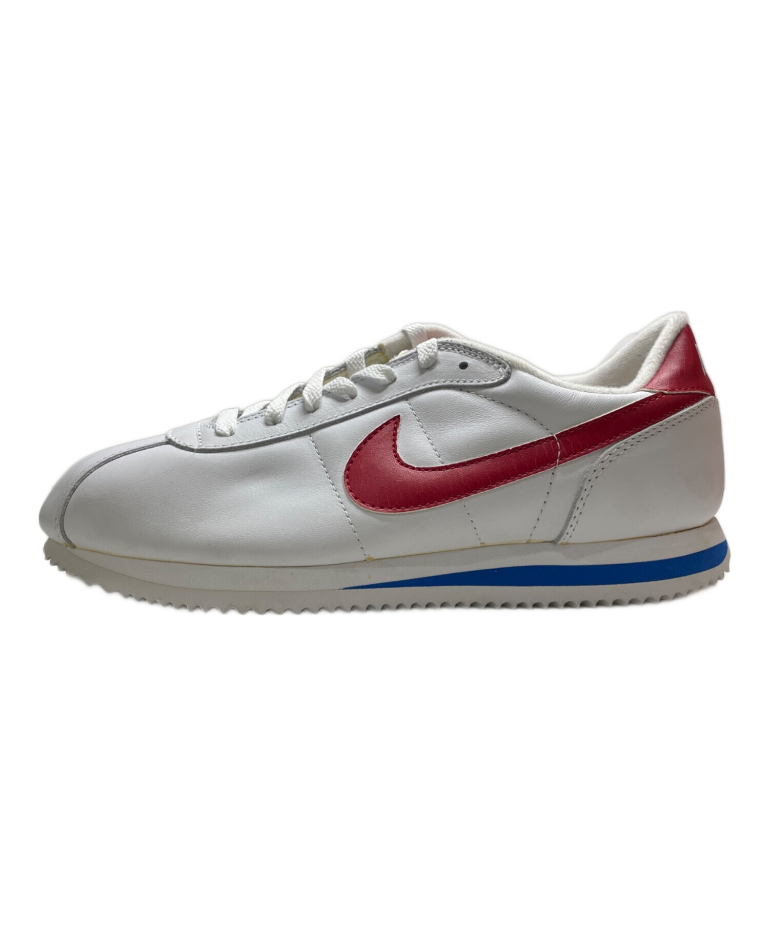 NIKE ナイキ スニーカー 27cm 赤x白 【古着】【中古】（NIKE - NIKE  