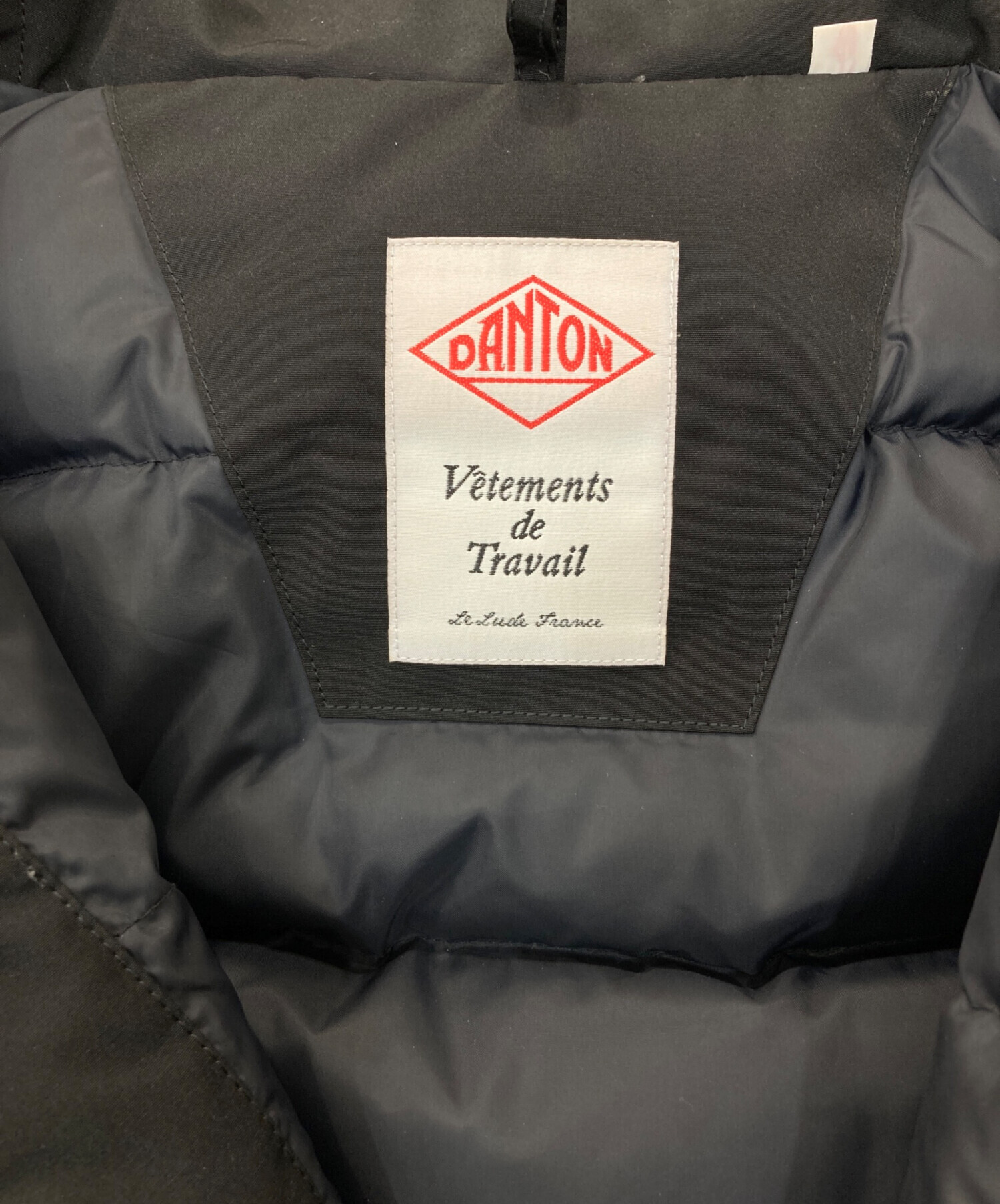 中古・古着通販】DANTON (ダントン) ダウンジャケット ブラック