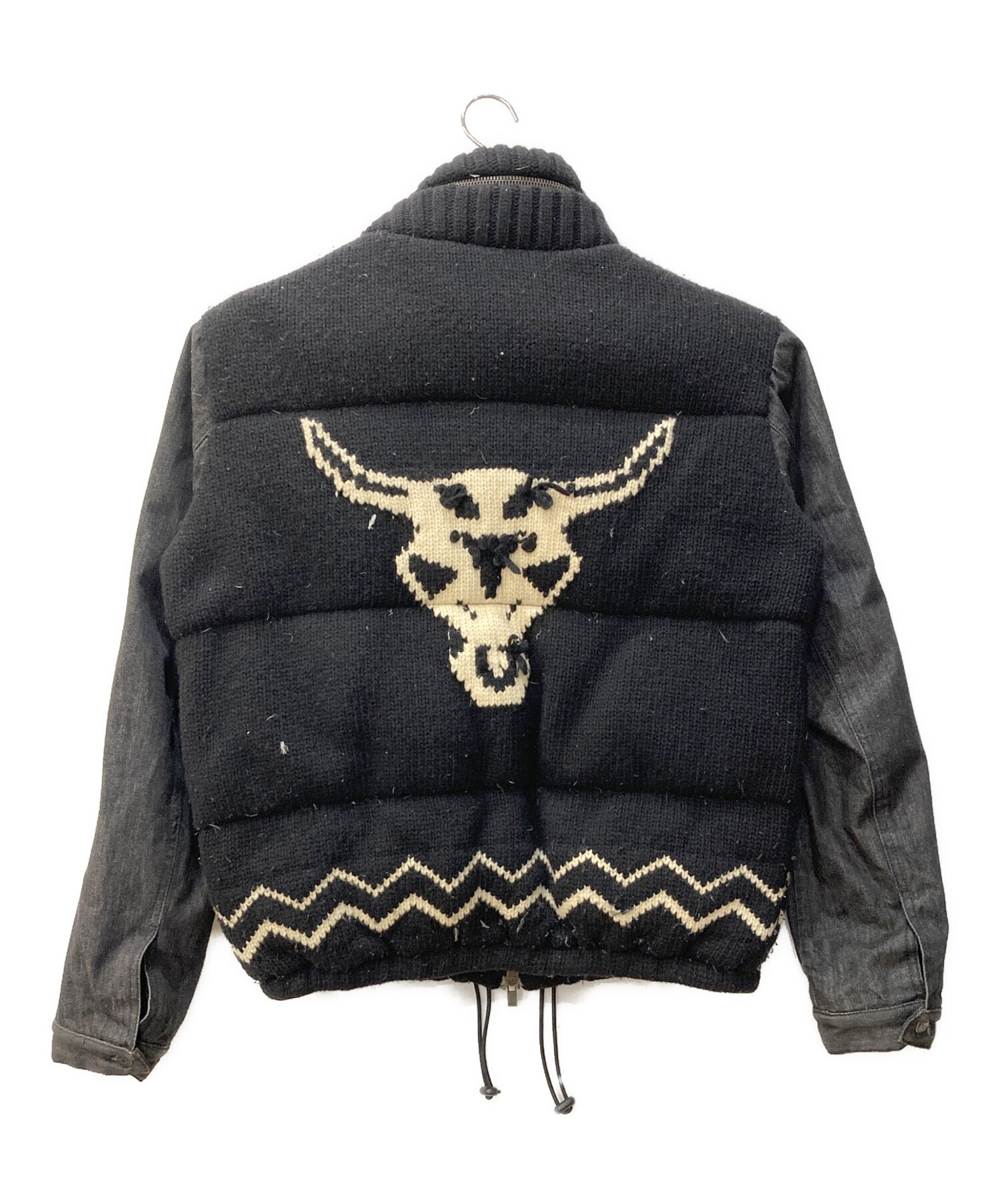 ☆最終値下げ☆アレキサンダー・マックイーン　AMO刺繍 ニット　メンズ L～XL ☆最終値下げ☆アレキサンダー・マックイーン AMO刺繍 ニット メンズ L