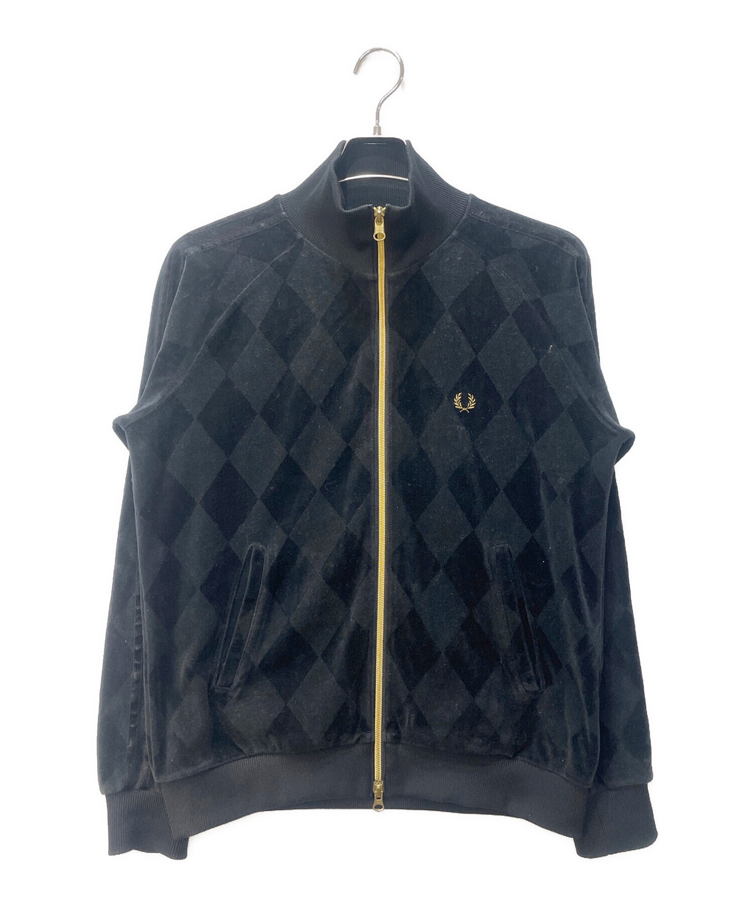 フレッドペリー ベロアトラックジャケット \