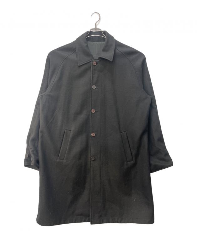 VERSACE CLASSIC ブラック ステンカラーコート リバーシブル 中古