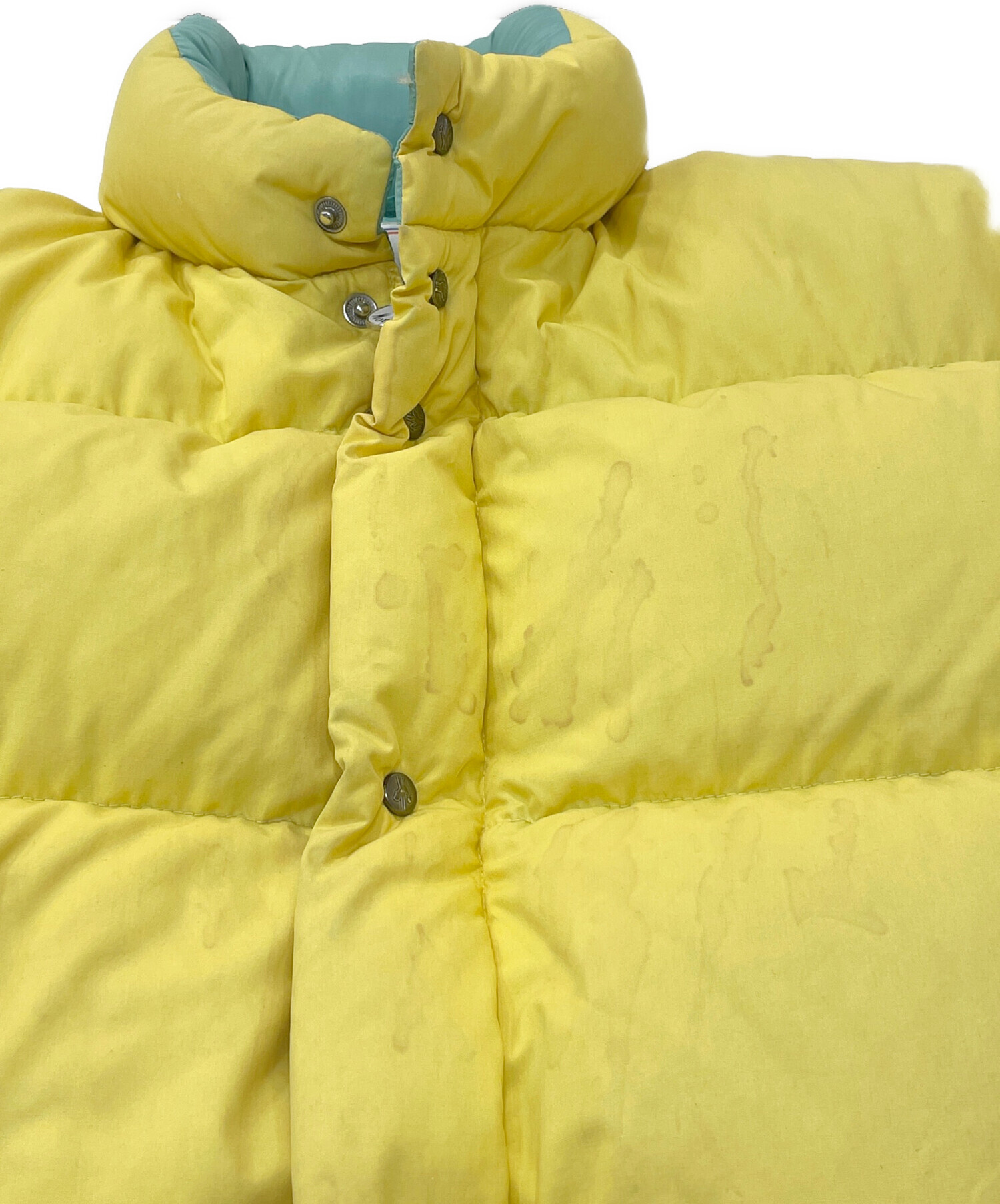 中古・古着通販】MONCLER (モンクレール) 中綿ジャケット イエロー 