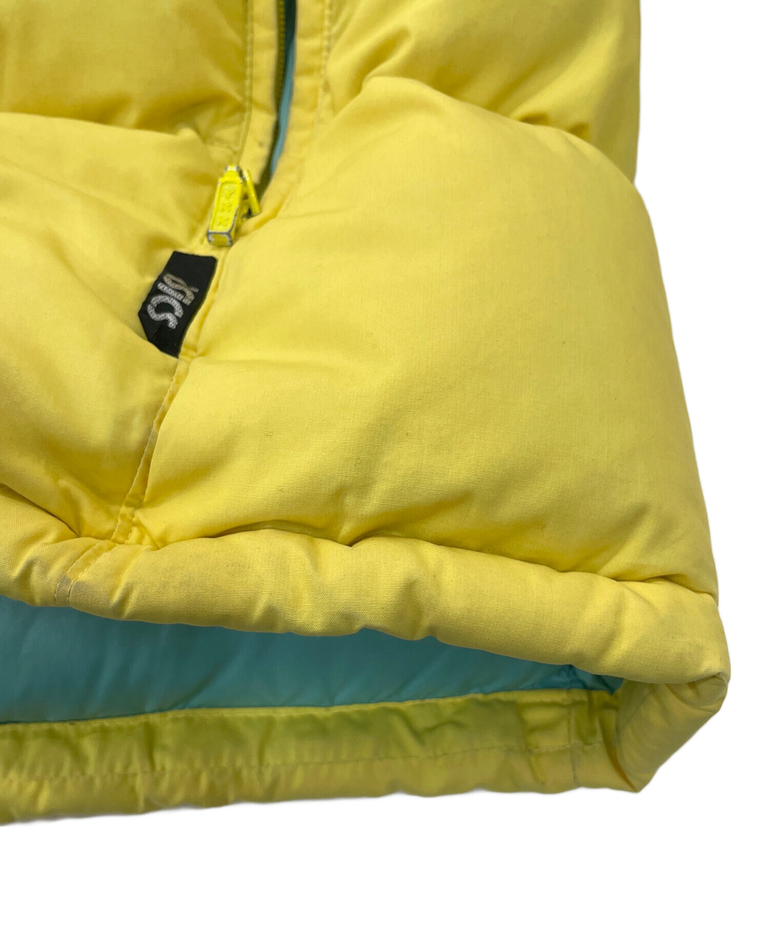 中古・古着通販】MONCLER (モンクレール) 中綿ジャケット イエロー 