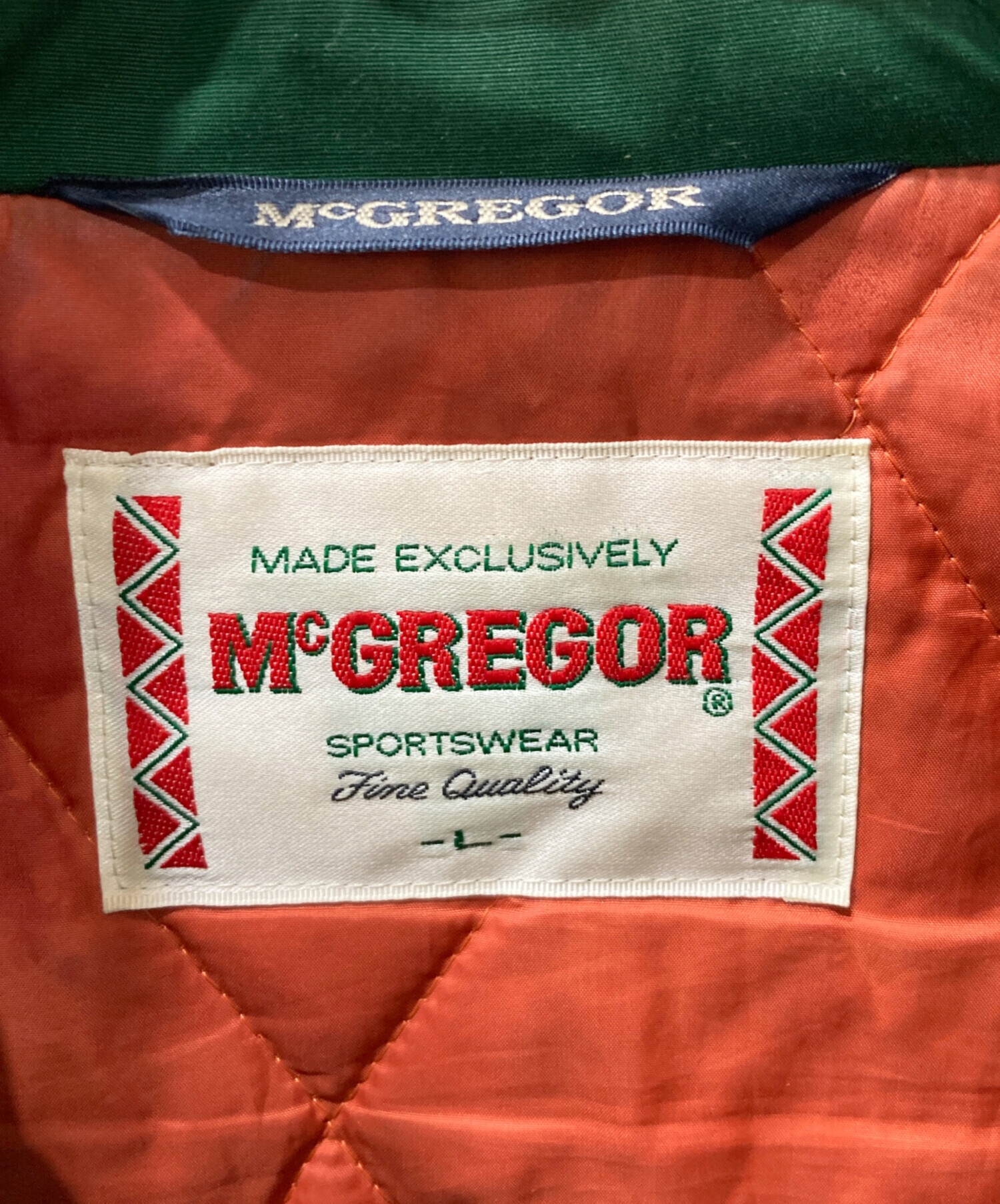 中古・古着通販】McGREGOR (マクレガー) 中綿ジャケット グリーン