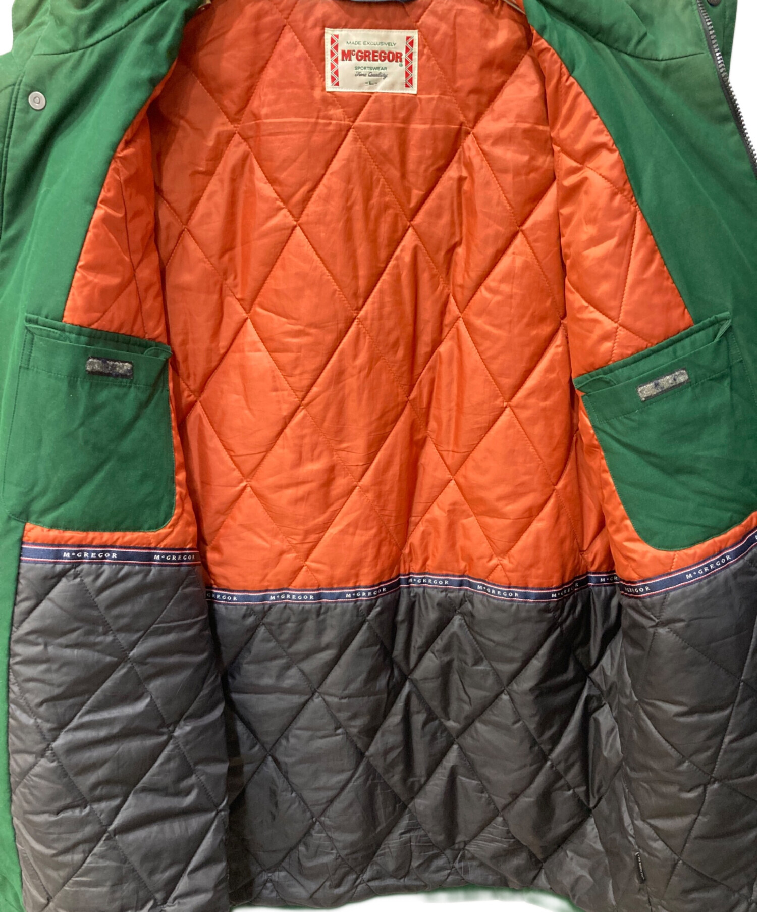 中古・古着通販】McGREGOR (マクレガー) 中綿ジャケット グリーン