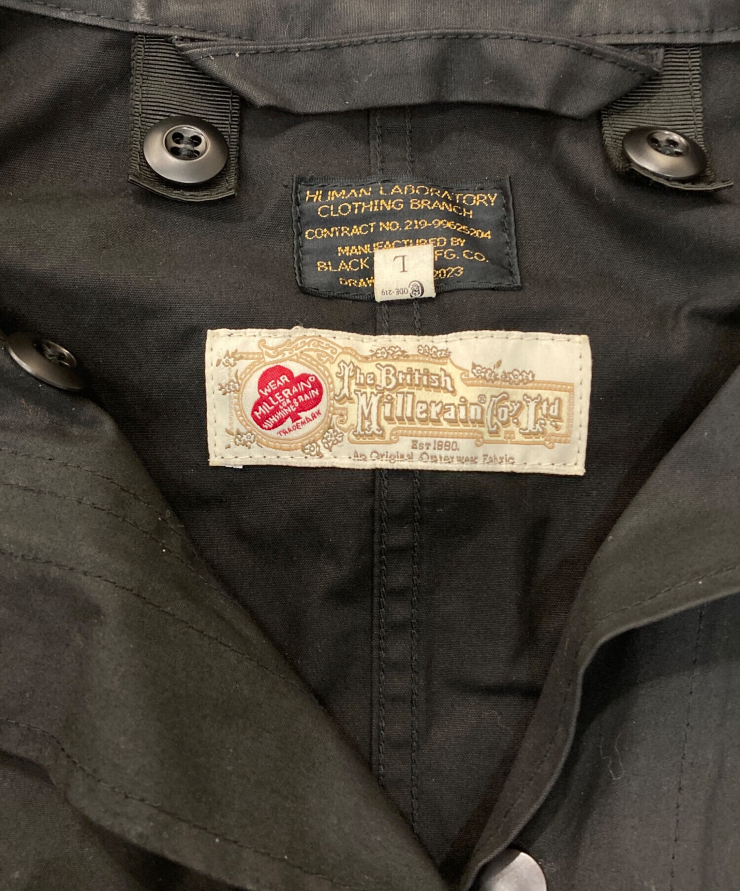 中古・古着通販】BLACK SIGN (ブラックサイン) British oiled Cotton