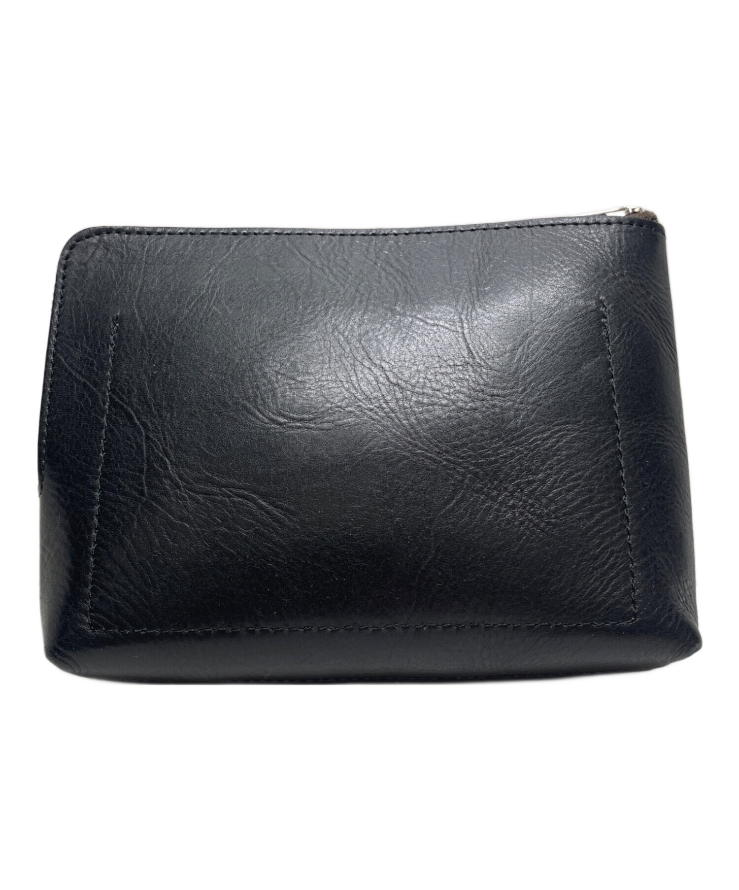 中古・古着通販】MHL (エムエイチエル) BASIC LEATHER ブラック 