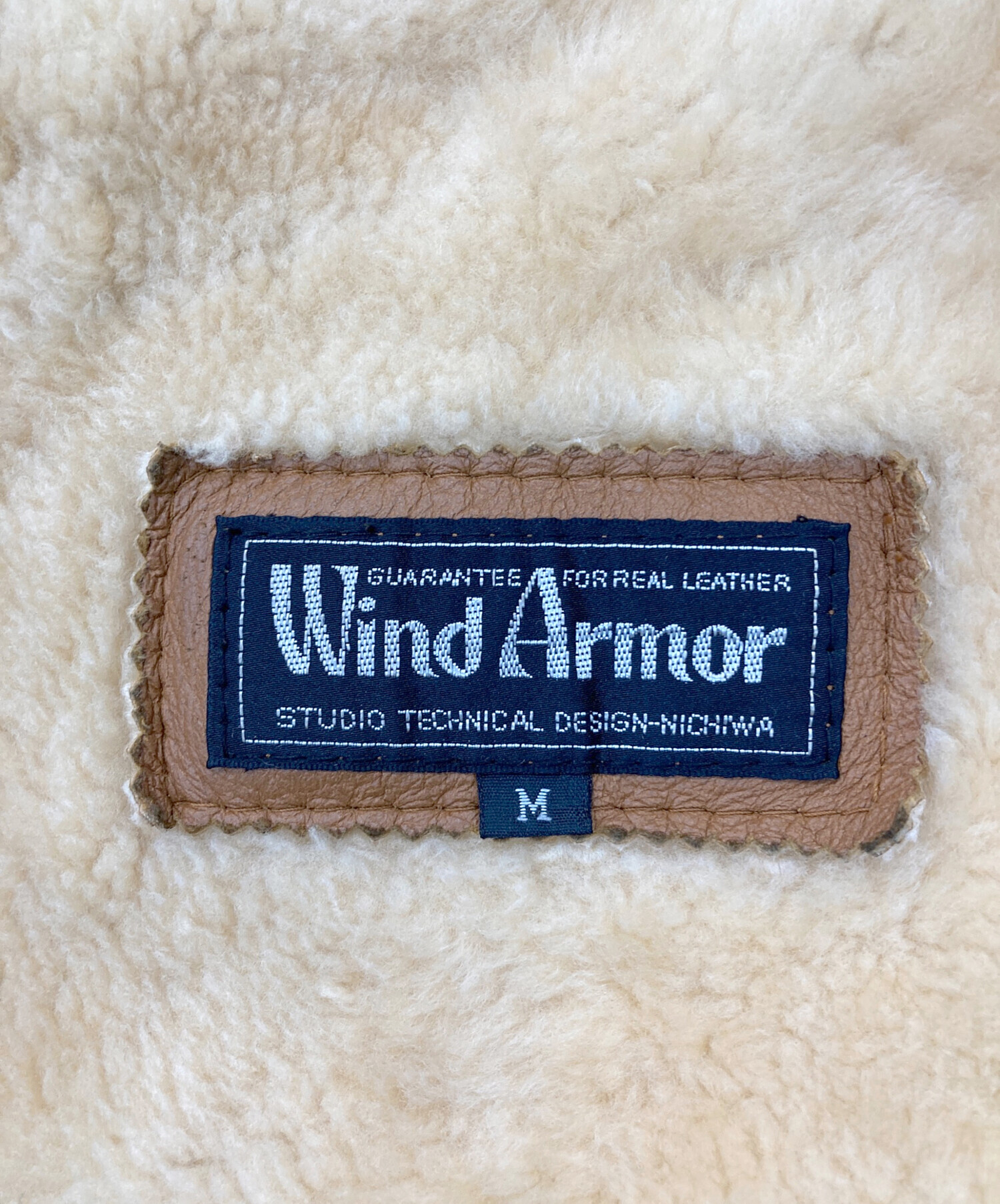 中古・古着通販】Wind Armor (ウィンドアーマー) ムートンジャケット