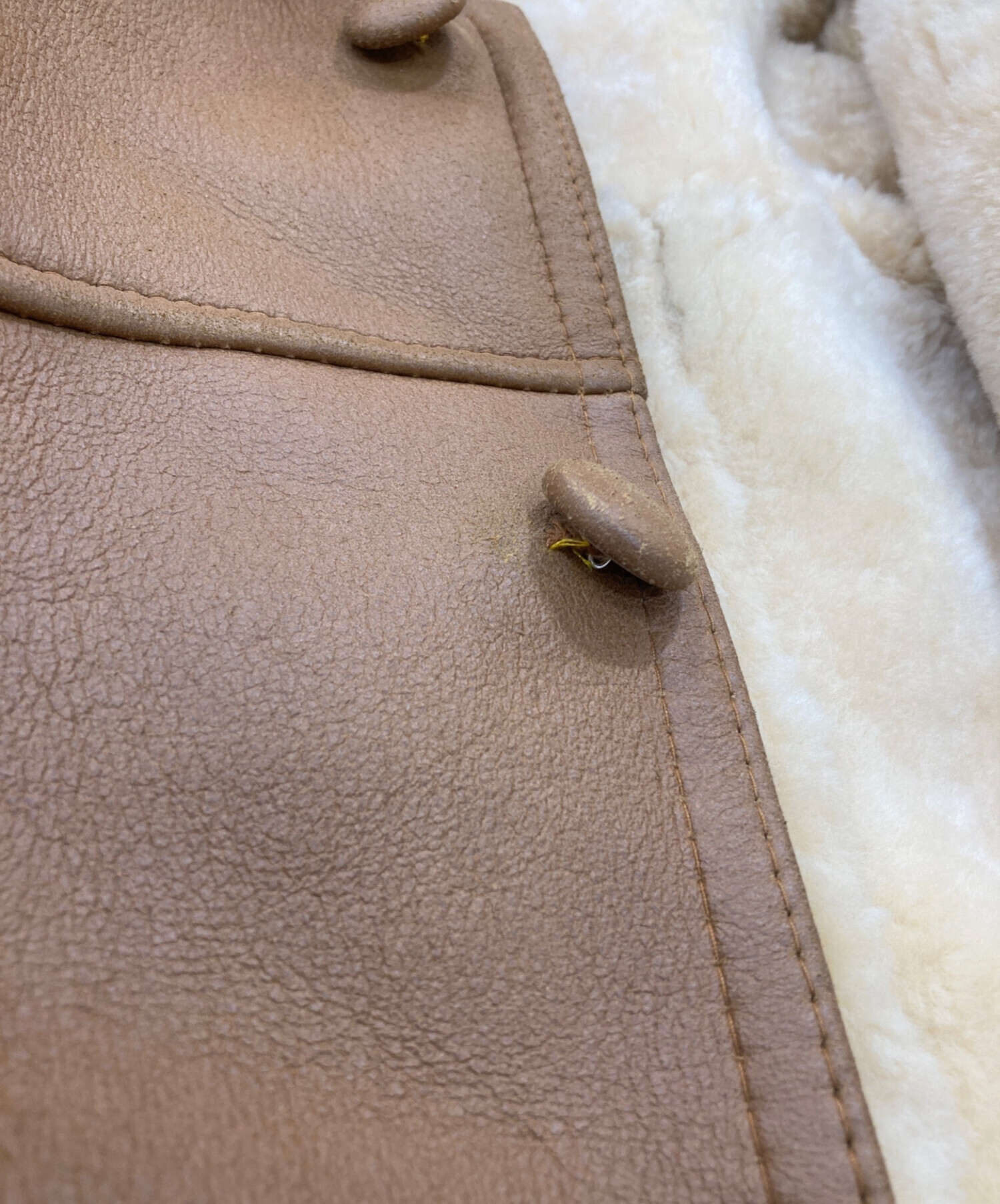 中古・古着通販】Wind Armor (ウィンドアーマー) ムートンジャケット