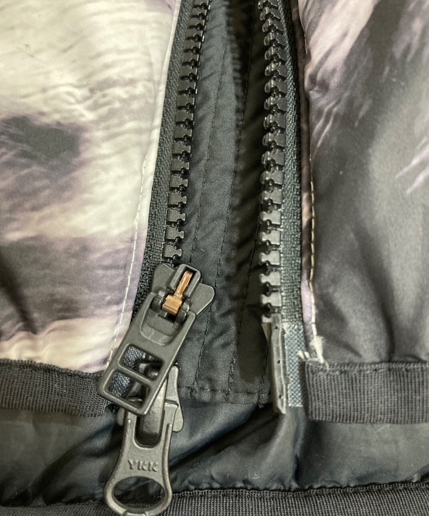中古・古着通販】NIKE (ナイキ) ダウンジャケット グレー サイズ:S 