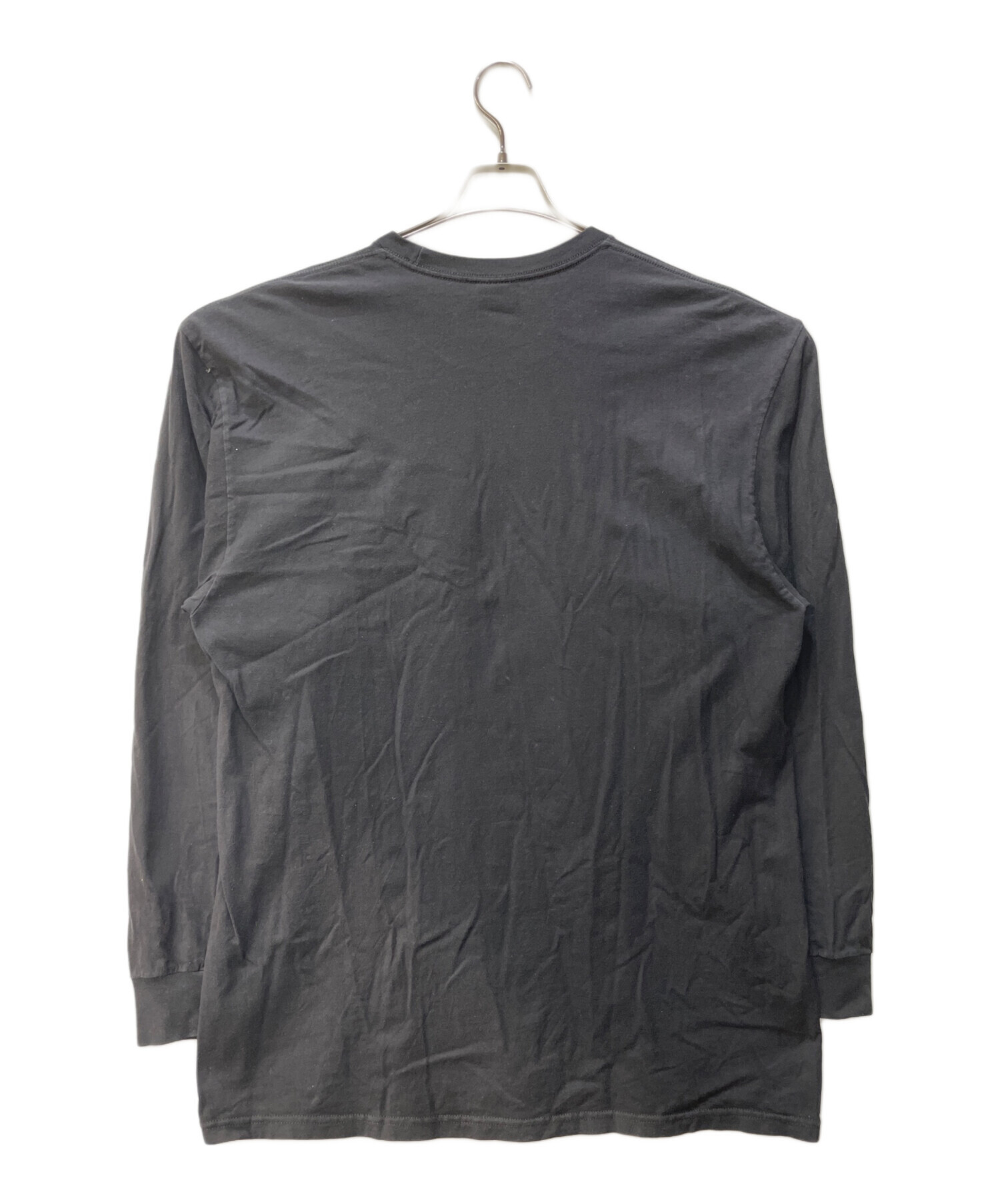 ステューシー BASIC STUSSY L/S TEE ロングスリーブ 黒 L Basic Stussy 