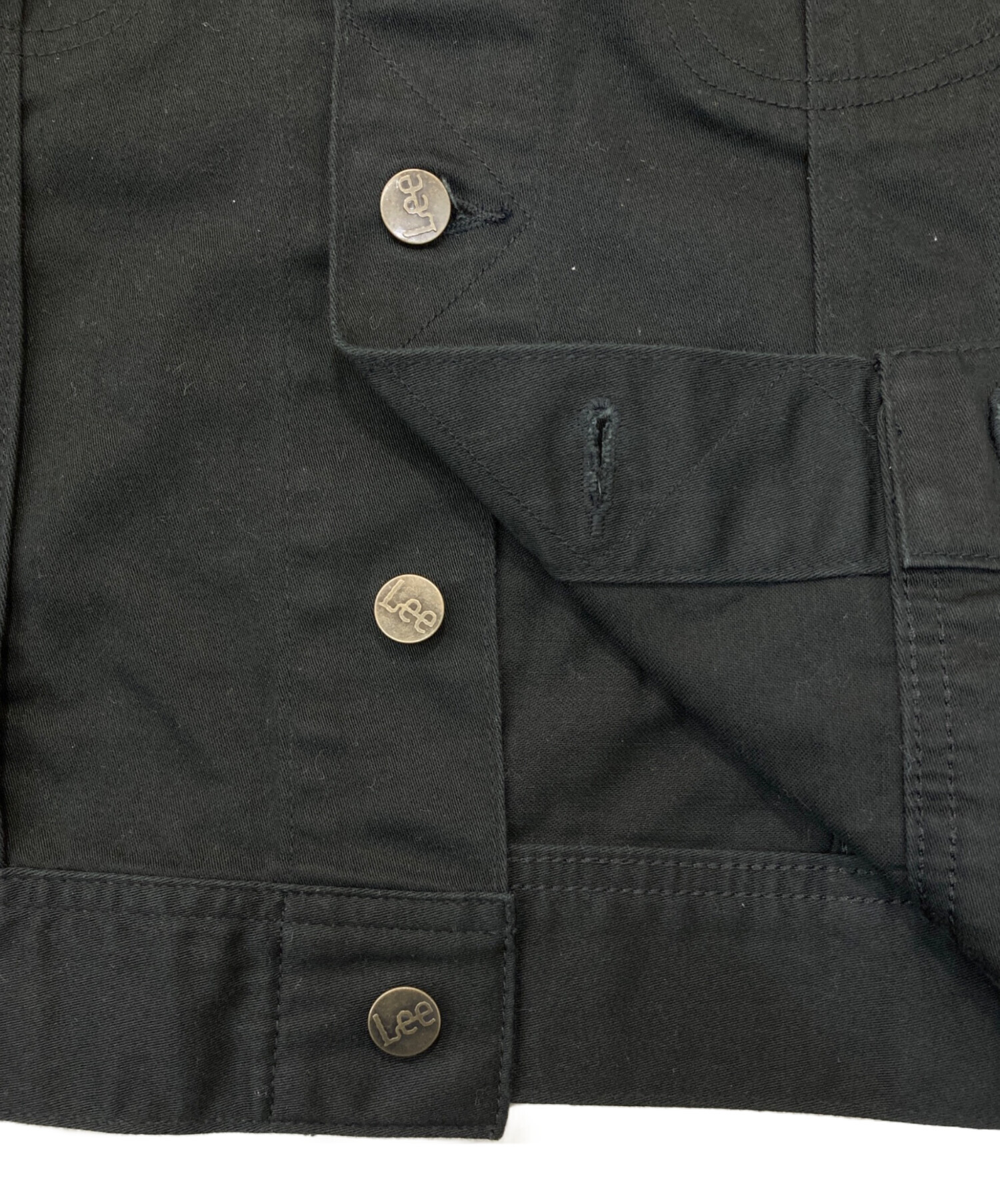 中古・古着通販】LEE (リー) ウエスターナージャケット ブラック 