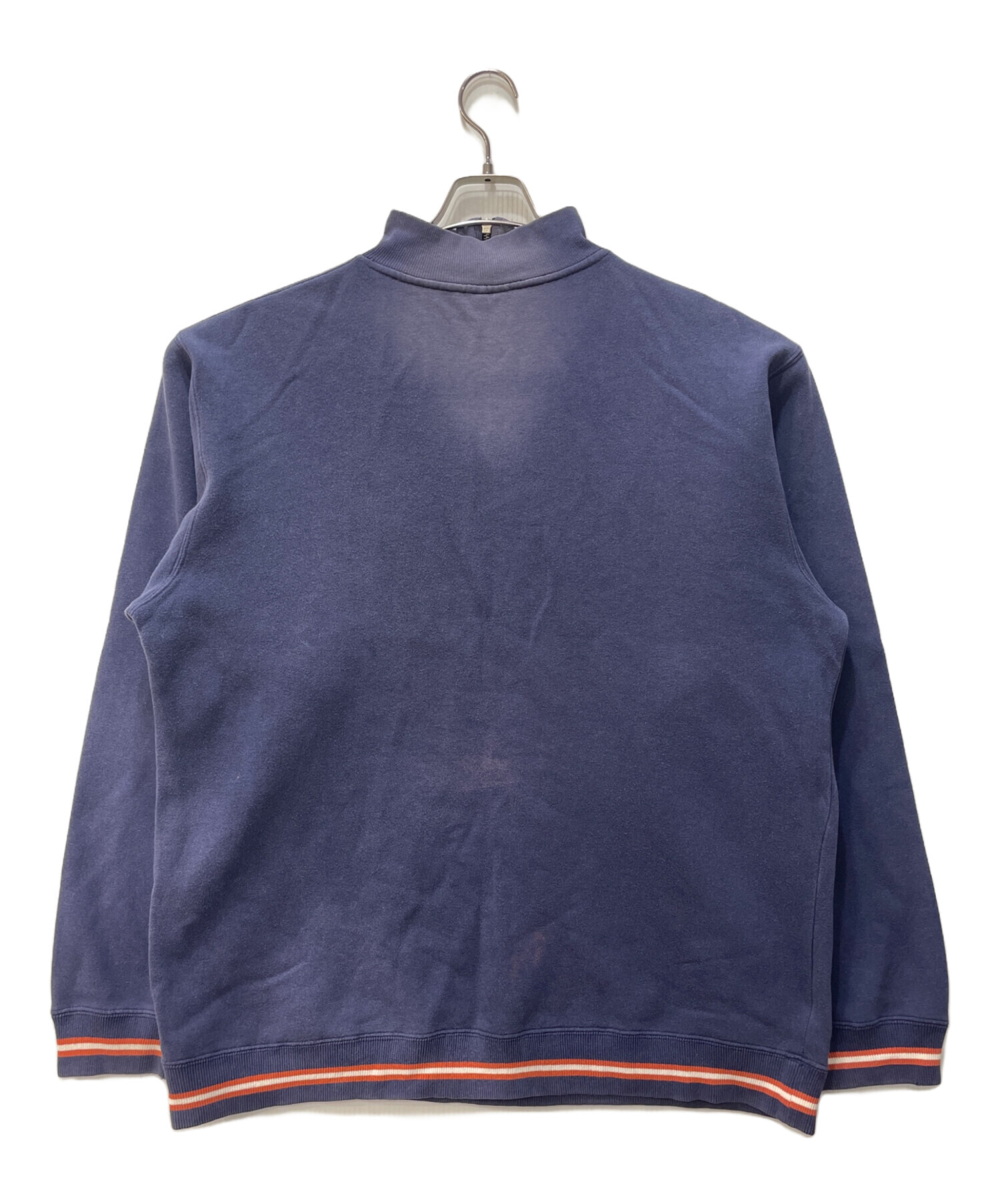 STUSSYステューシー ハーフジップスウェット 紺・ネイビー Stussy 