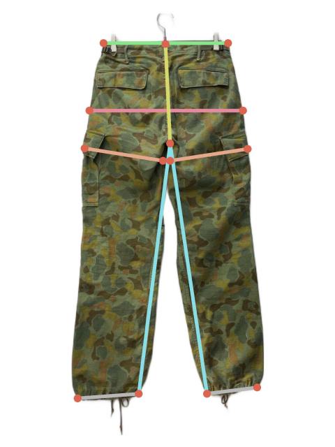 オアスロウ　カーゴパンツ オリーブ色 ドローストリング付き オアスロウ カーゴパンツ オリーブ色 ドローストリング付き オアスロウ