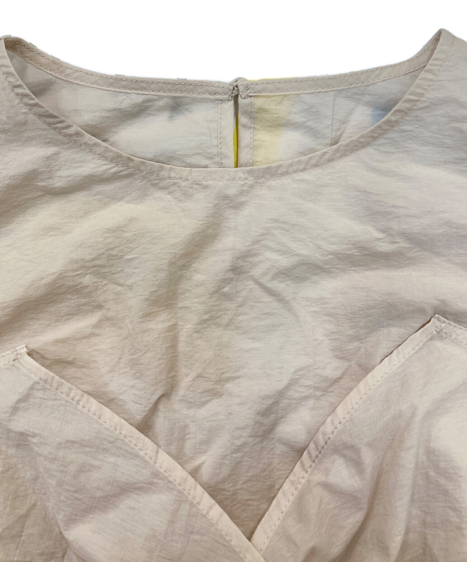 中古・古着通販】LILLIAN CARAT (リリアンカラット) ギャザーペプラム 
