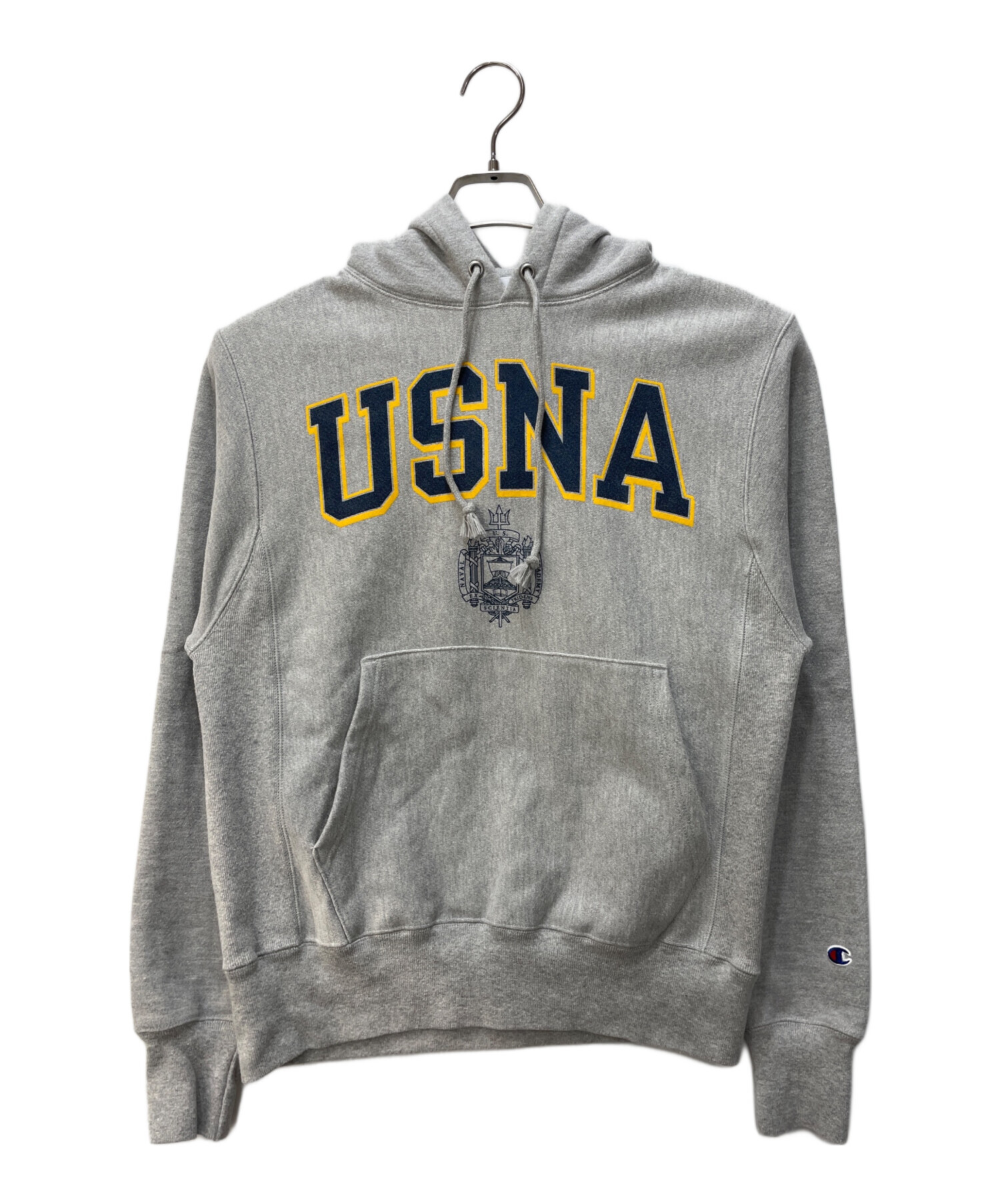 Champion USNA リバースウィーブ パーカー S グレー 日本未発売 