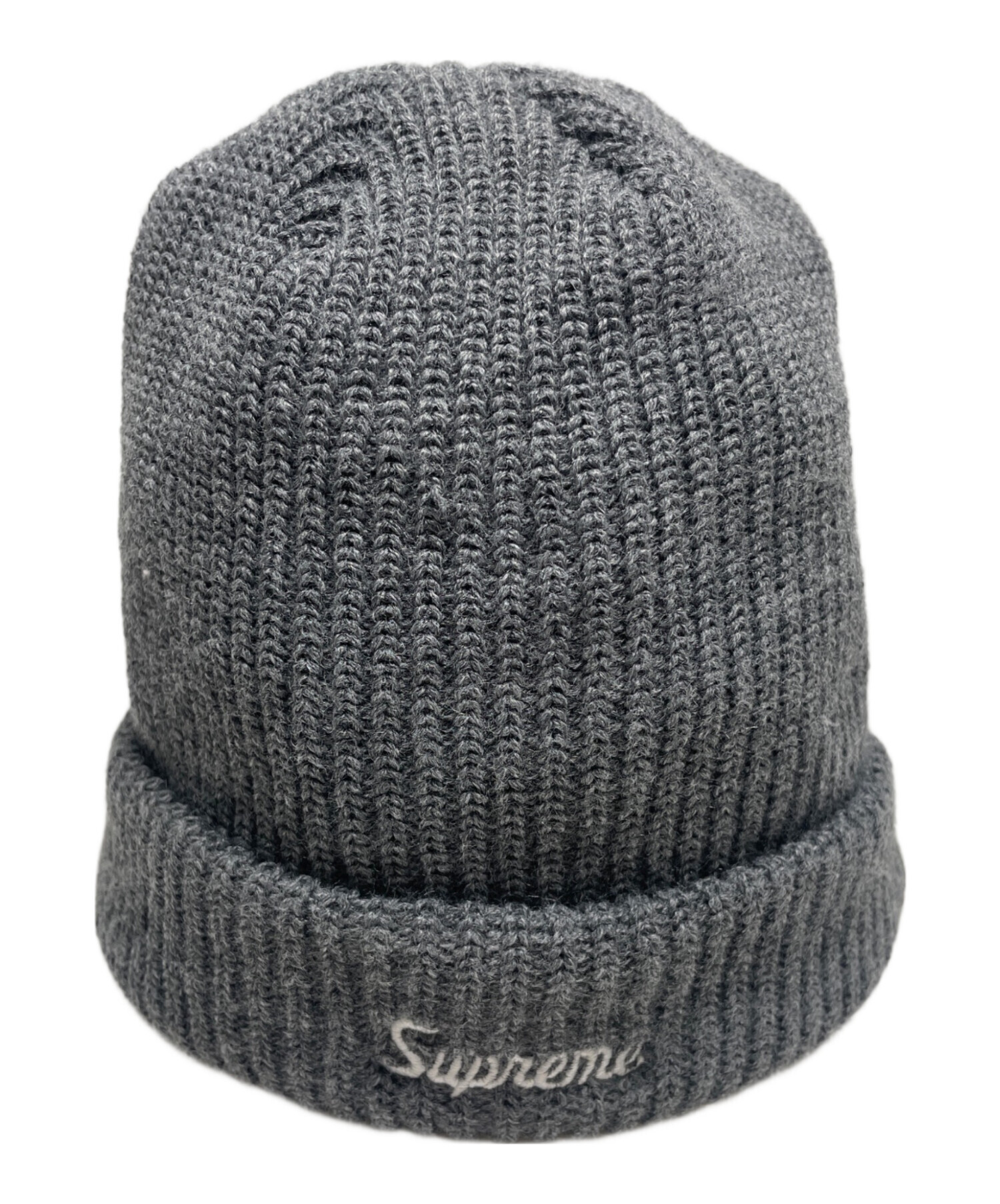 中古・古着通販】Supreme (シュプリーム) ニット帽 グレー｜ブランド