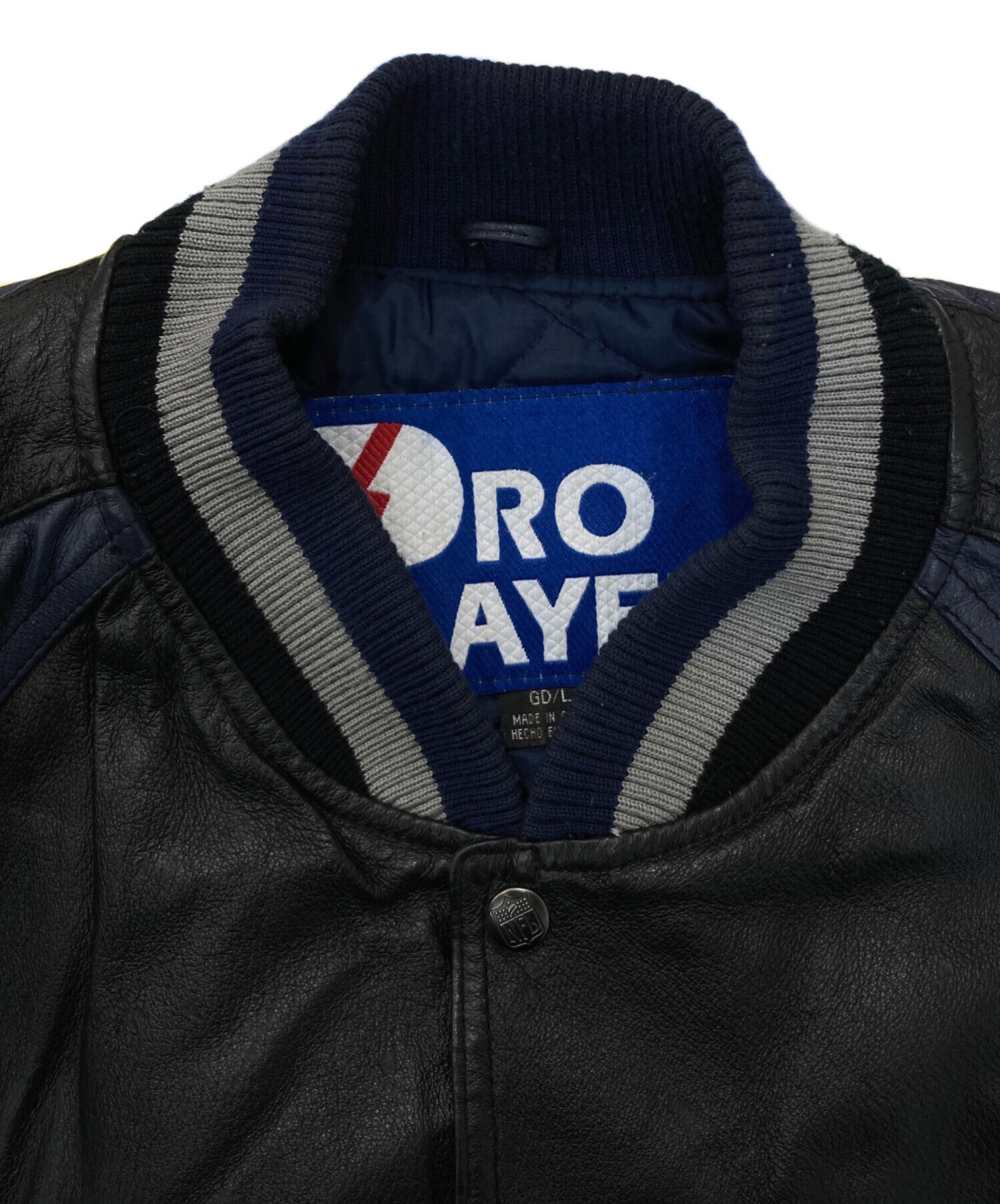 中古・古着通販】Pro Player (プロ プレイヤー) レザースタジャン 
