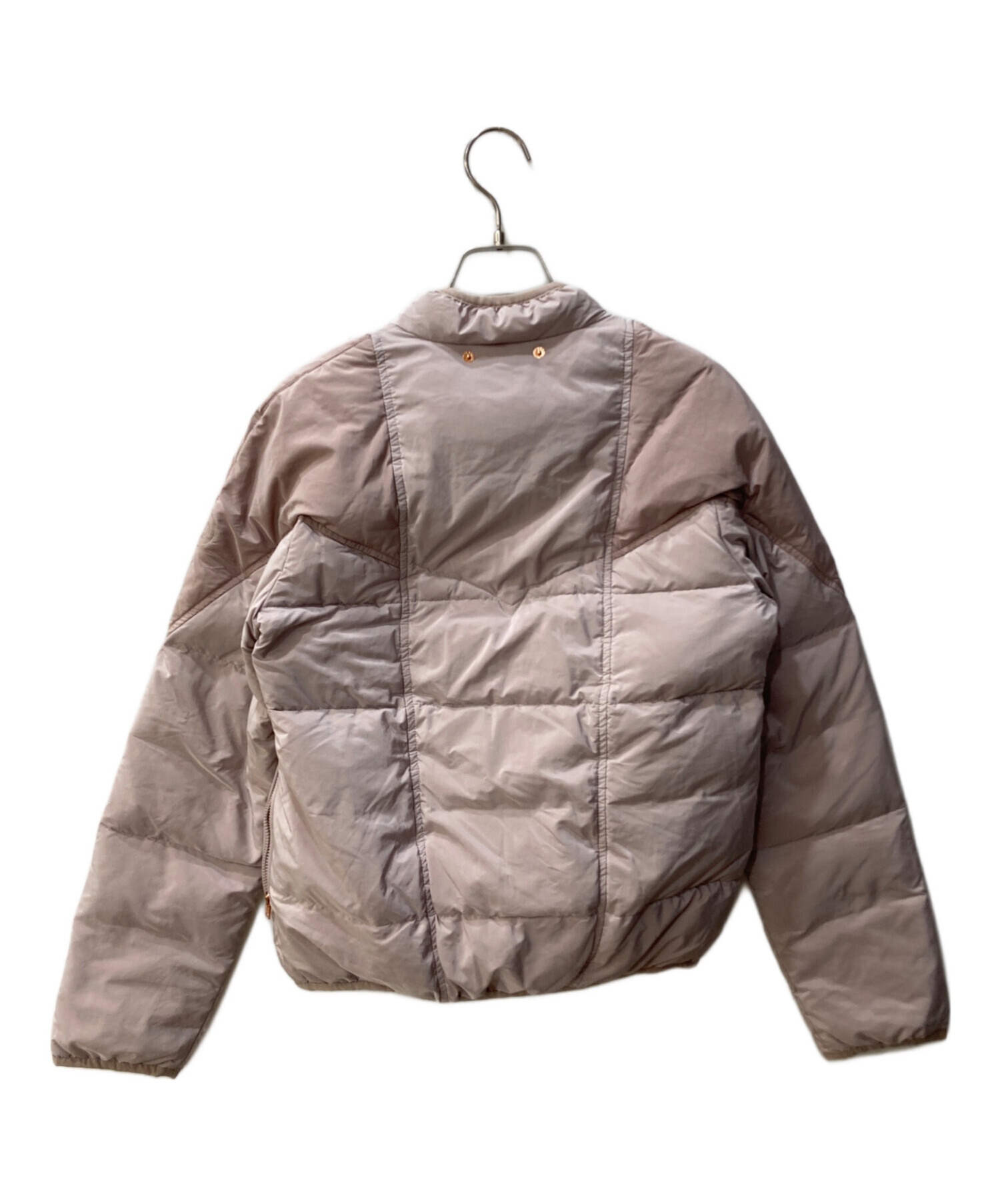 中古・古着通販】DIESEL (ディーゼル) ダウンジャケット ピンク サイズ 