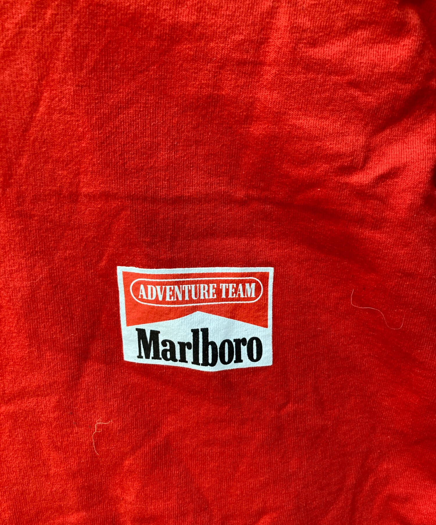 中古・古着通販】marlboro (マルボロ) バックプリントTシャツ レッド 