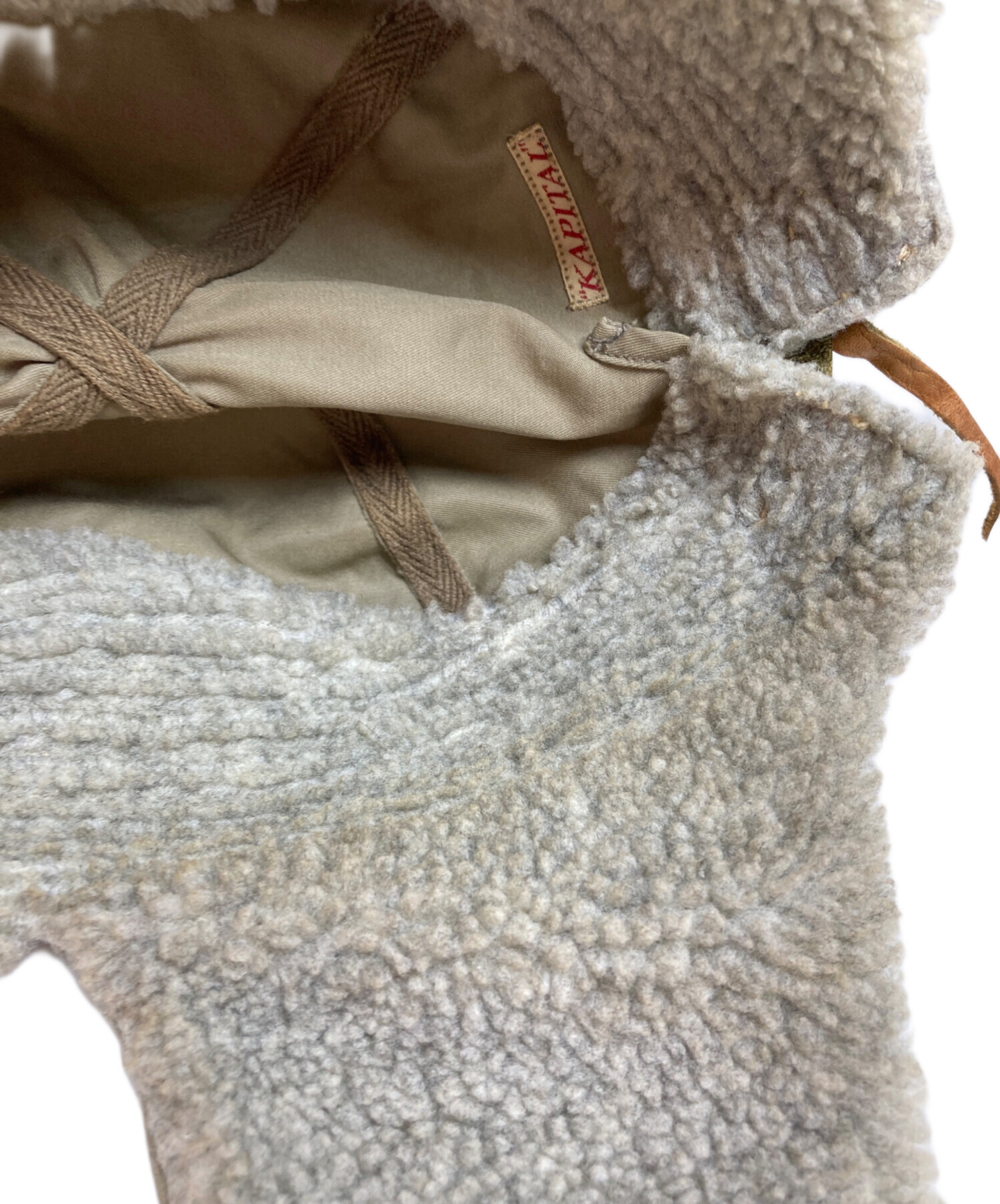 中古・古着通販】KAPITAL (キャピタル) フライトキャップ オリーブ｜ブランド・古着通販 トレファク公式【TREFAC  FASHION】スマホサイト