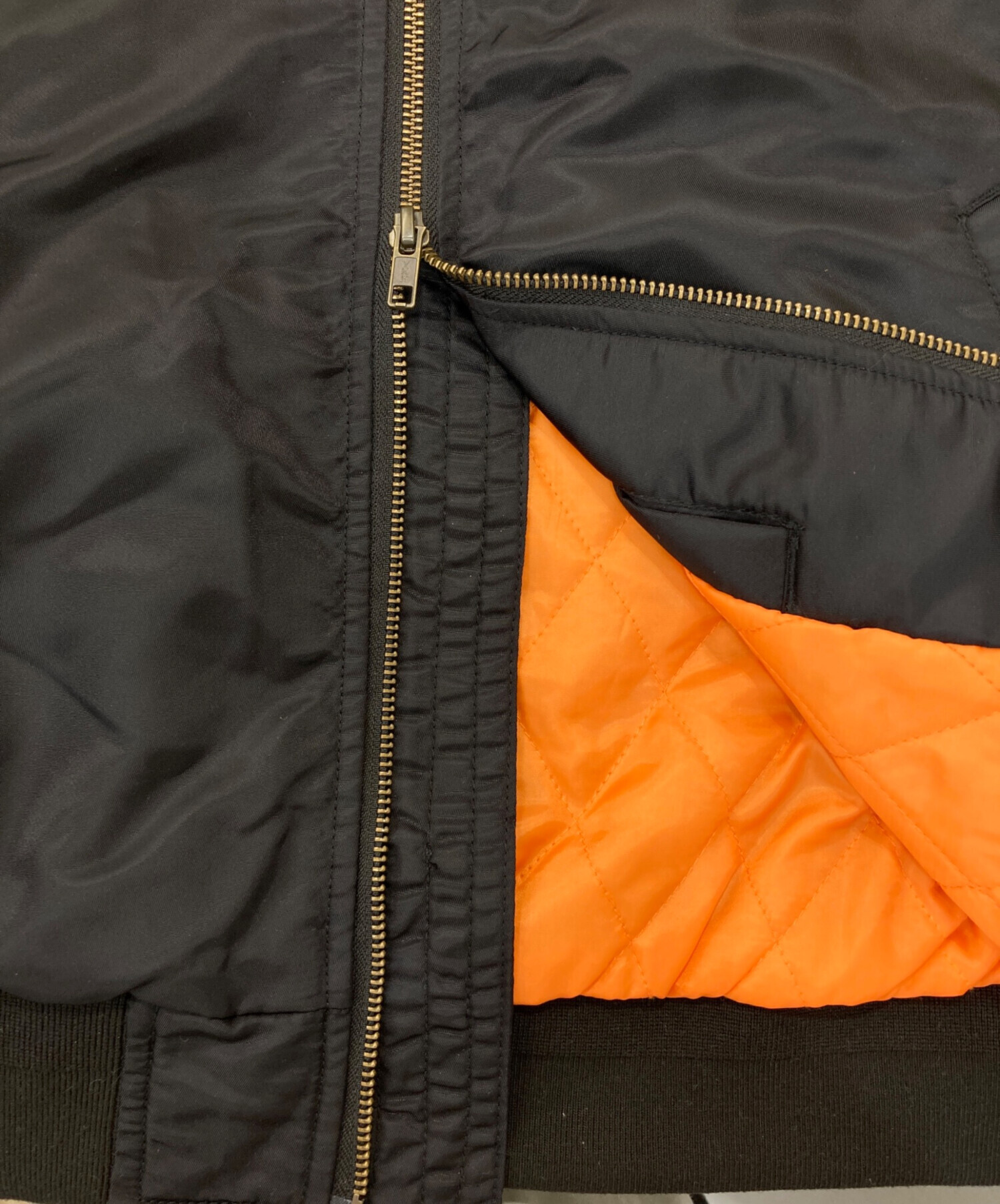 中古・古着通販】Norton (ノートン) MA-1ジャケット ブラック