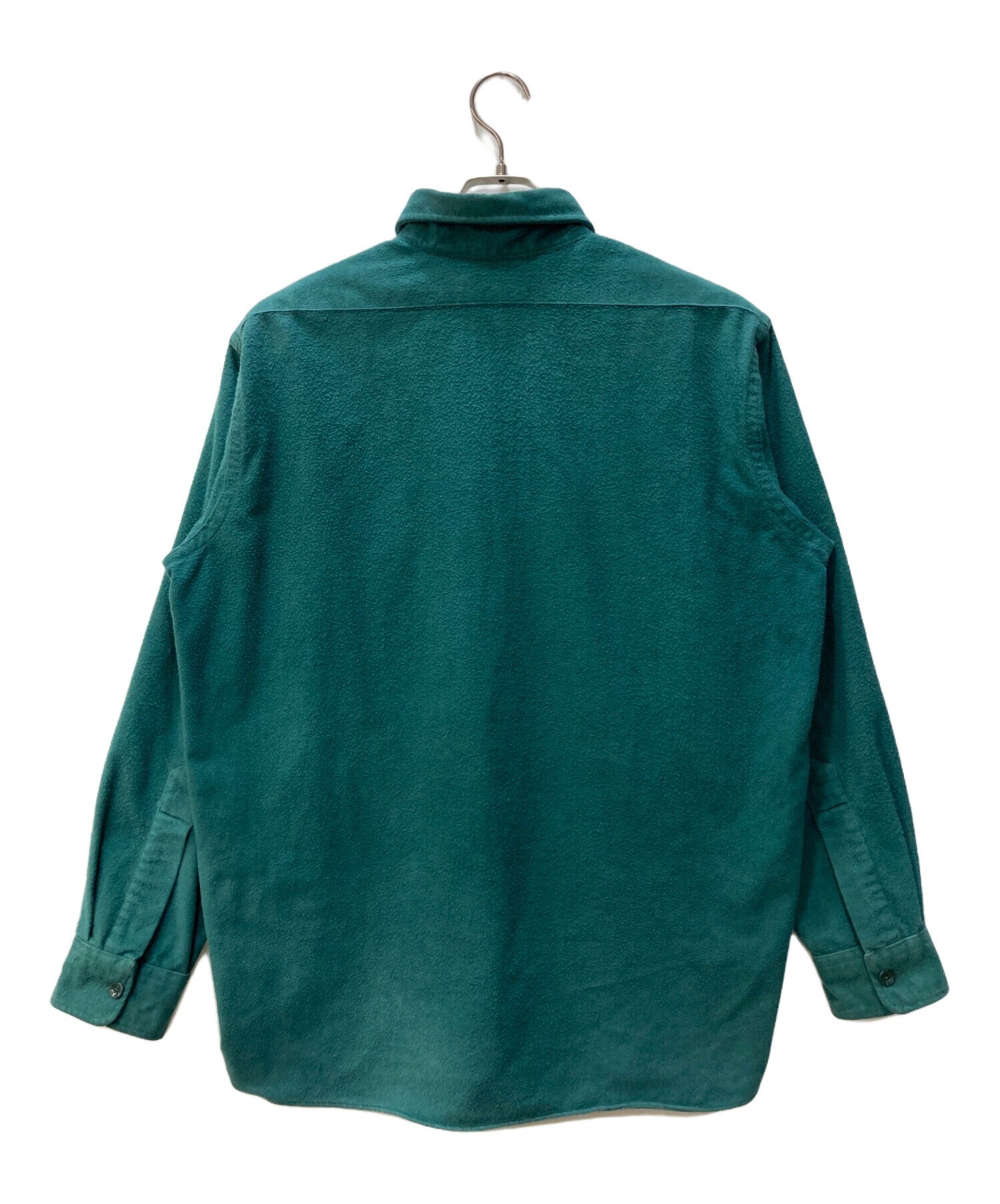 中古・古着通販】L.L.Bean (エルエルビーン) シャモアシャツ グリーン 