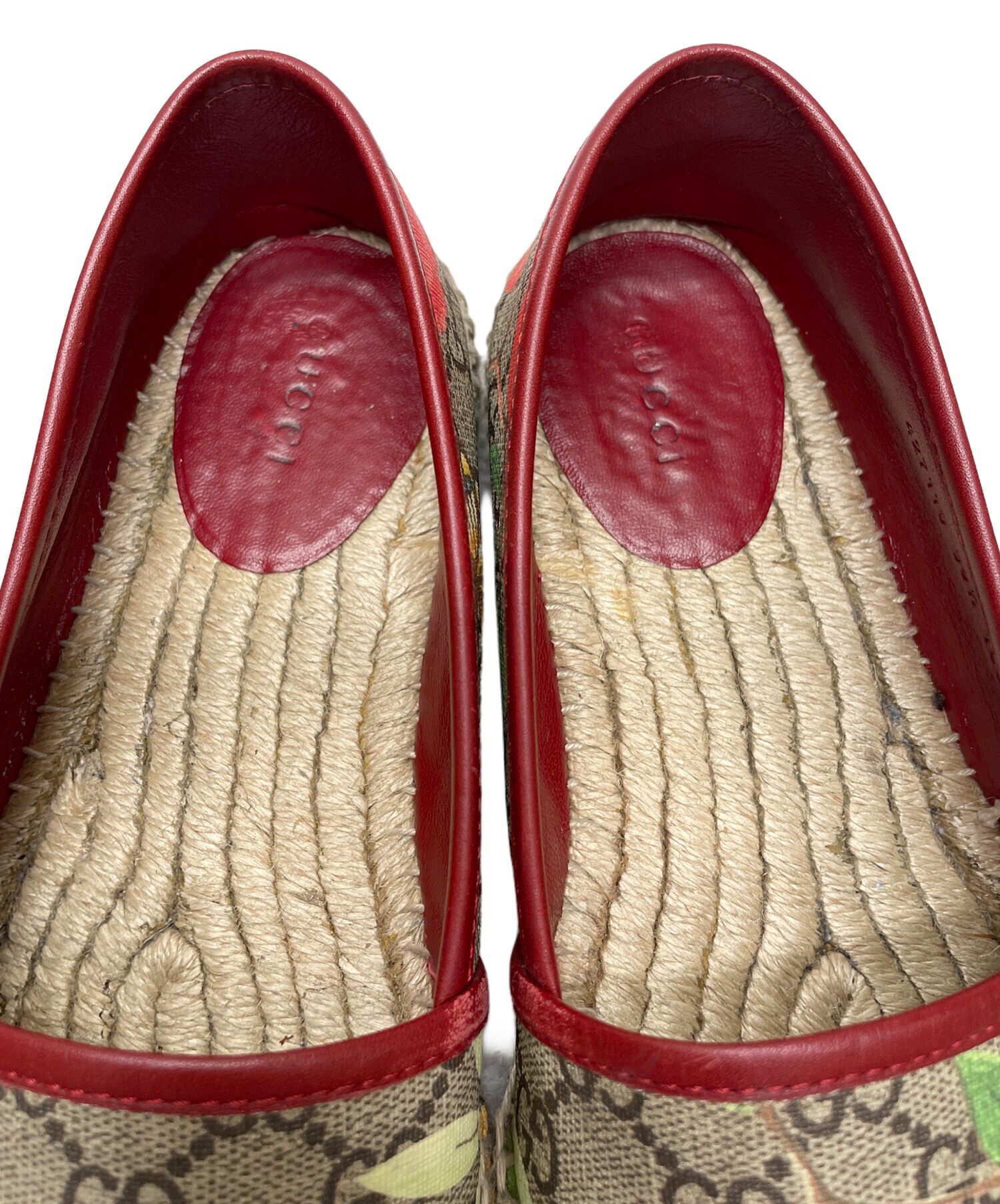 中古・古着通販】GUCCI (グッチ) エスパドリーユ ベージュ サイズ:36 1 