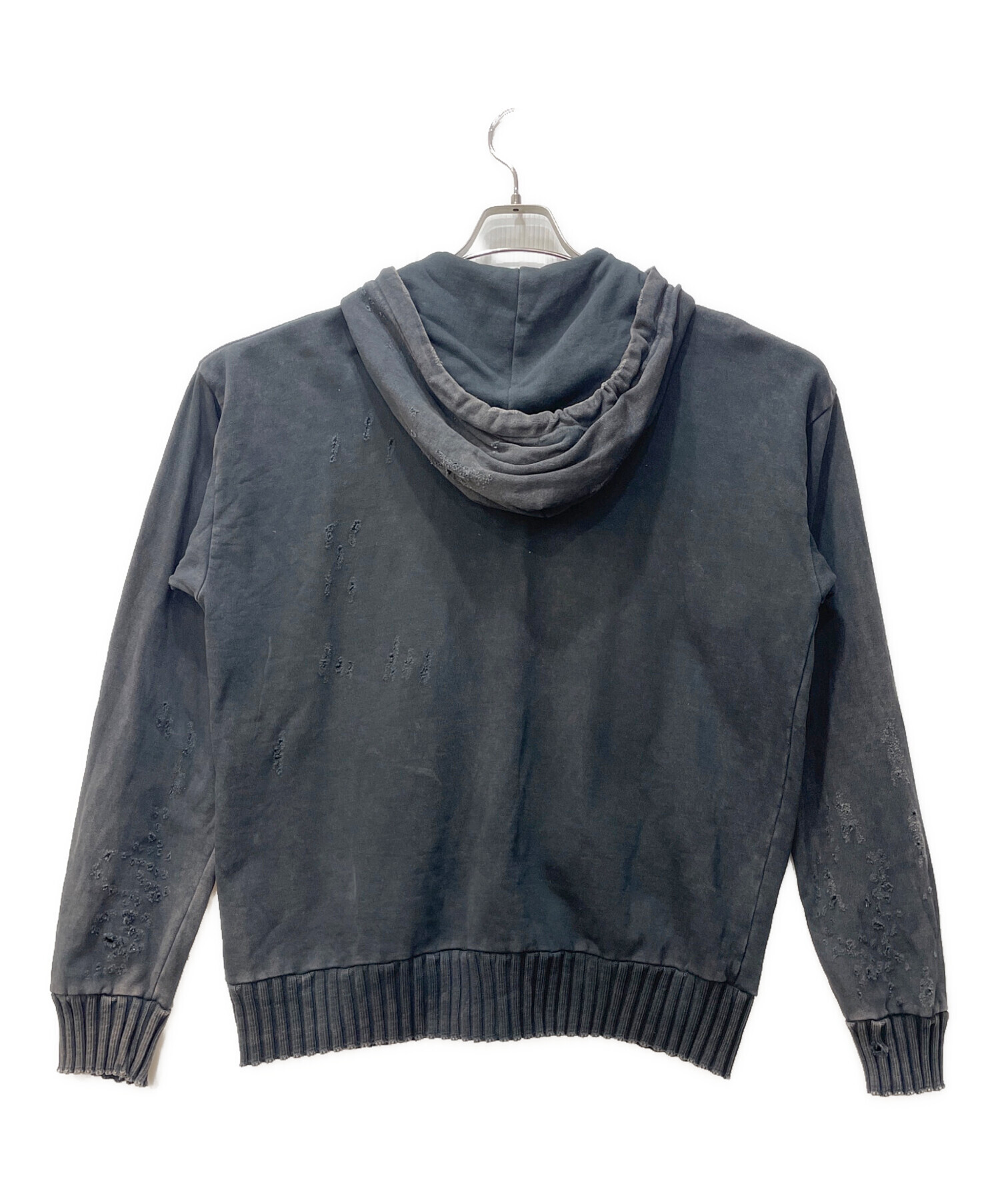 中古・古着通販】DIESEL (ディーゼル) ヴィンテージ加工ジップパーカー