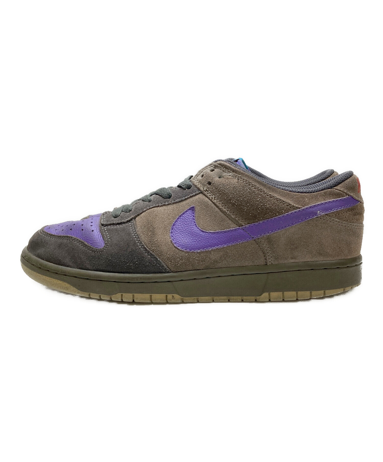 中古・古着通販】NIKE (ナイキ) DUNK LOW CL パープル×ブラウン サイズ 