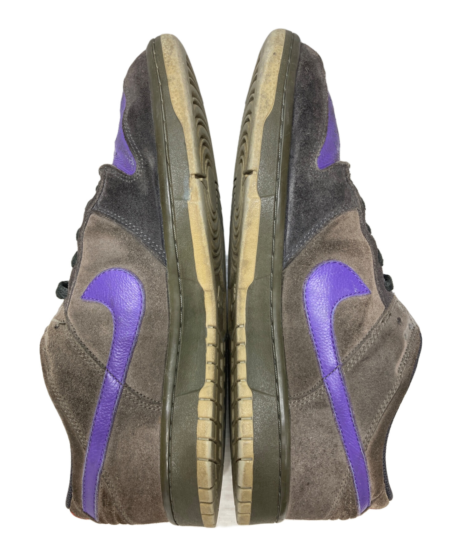 中古・古着通販】NIKE (ナイキ) DUNK LOW CL パープル×ブラウン サイズ 