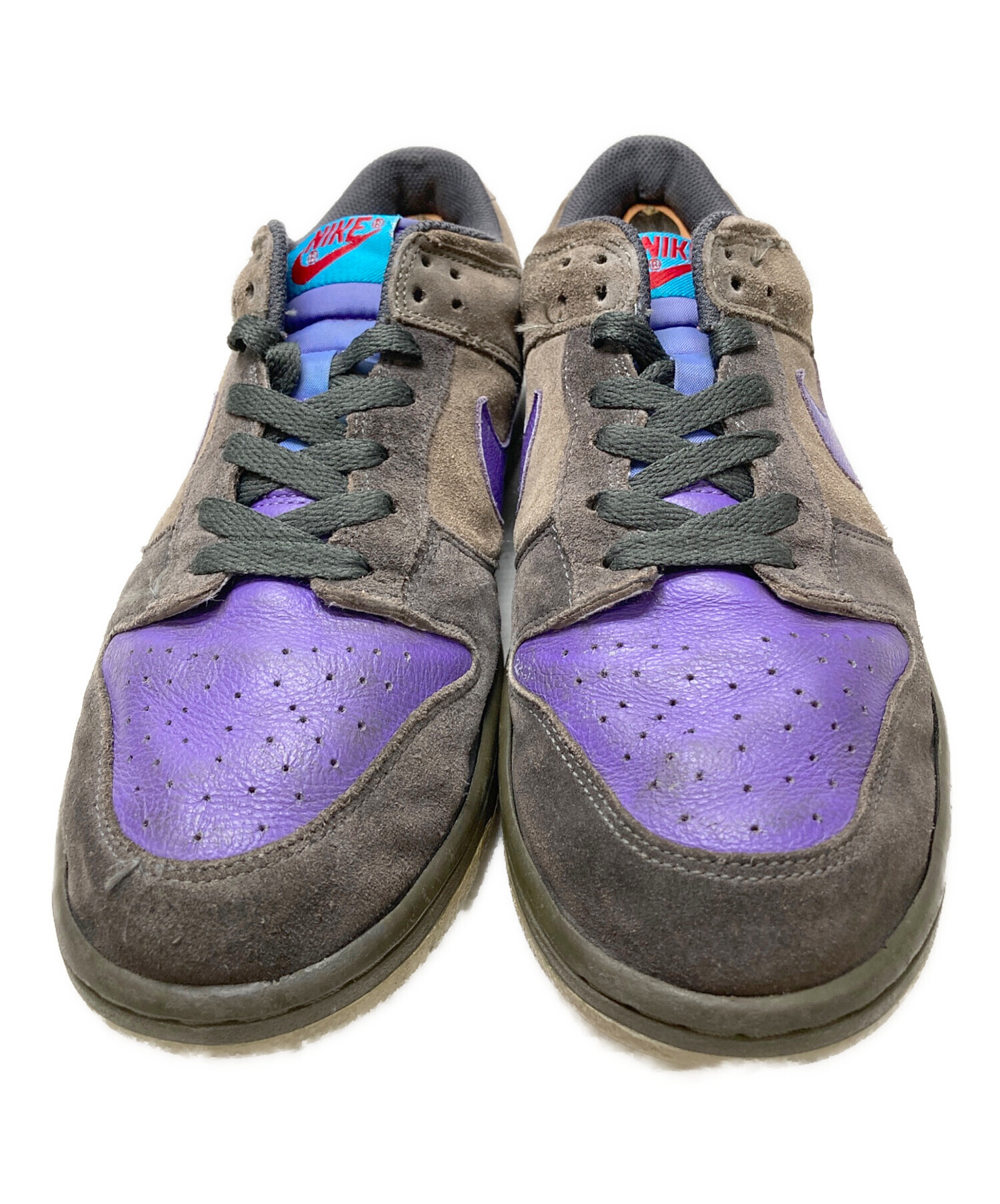 中古・古着通販】NIKE (ナイキ) DUNK LOW CL パープル×ブラウン サイズ 