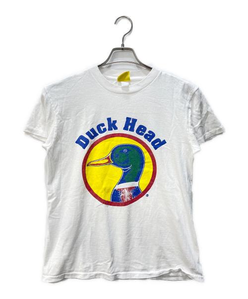 ヴィンテージ 半袖 duck ブラウス ホワイト　ドイツ製　vintage ヴィンテージ 半袖 duck ブラウス ホワイト ドイツ製 vintage