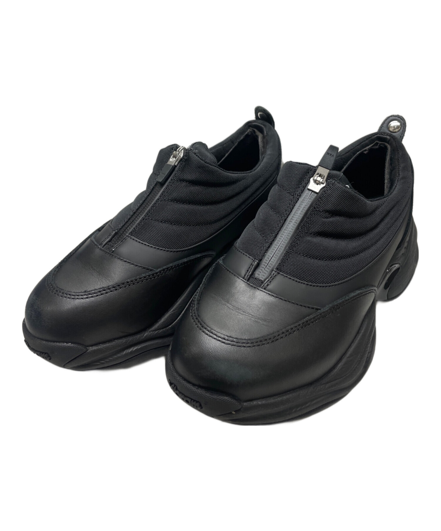 靴 oao FOUNTAIN (Black) 25cm OAO公式ストア】FOUNTAIN Black (ファウンテン) | 防水 撥水レザー 黒