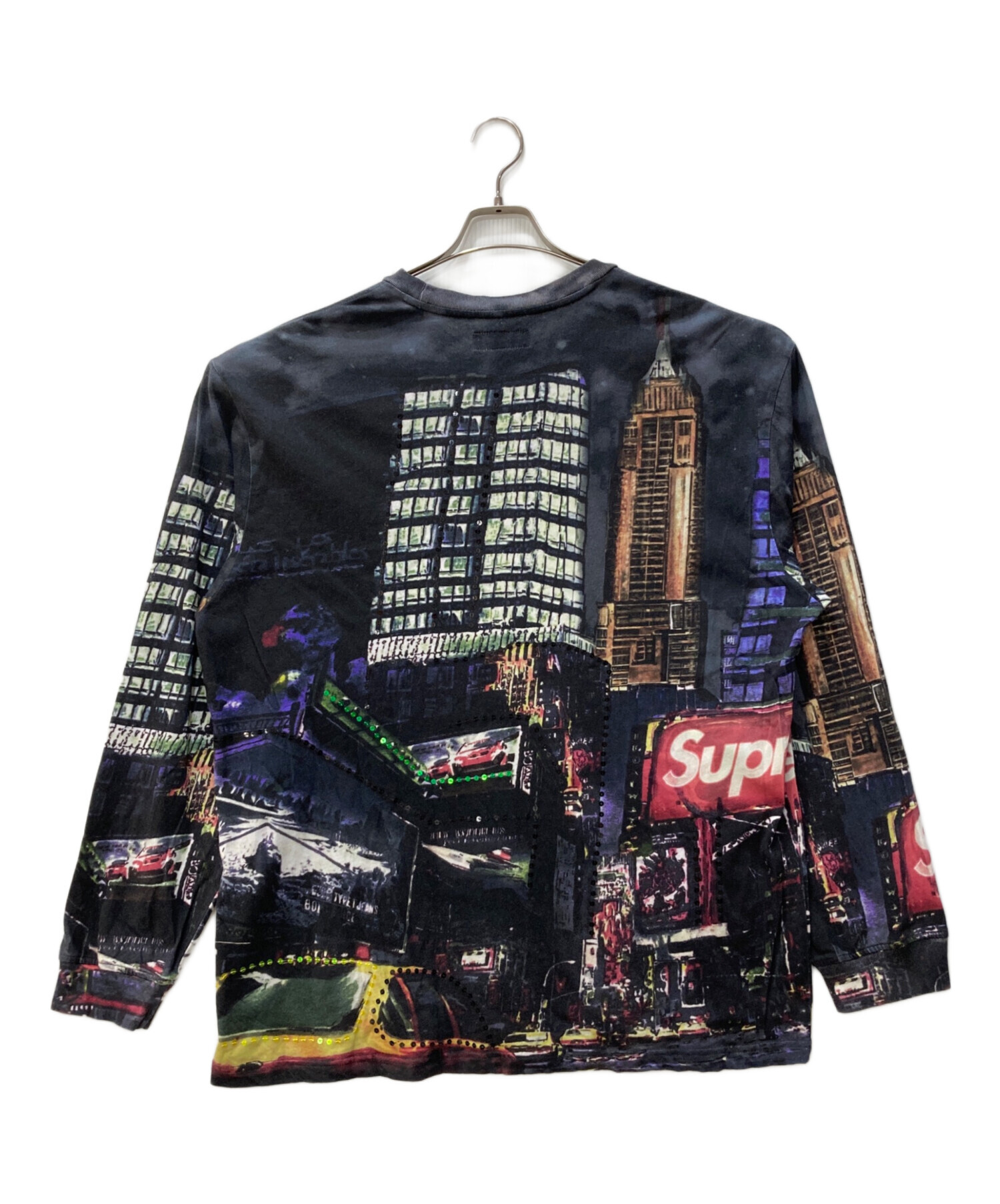 中古・古着通販】Supreme (シュプリーム) 長袖Tシャツ グレー サイズ 