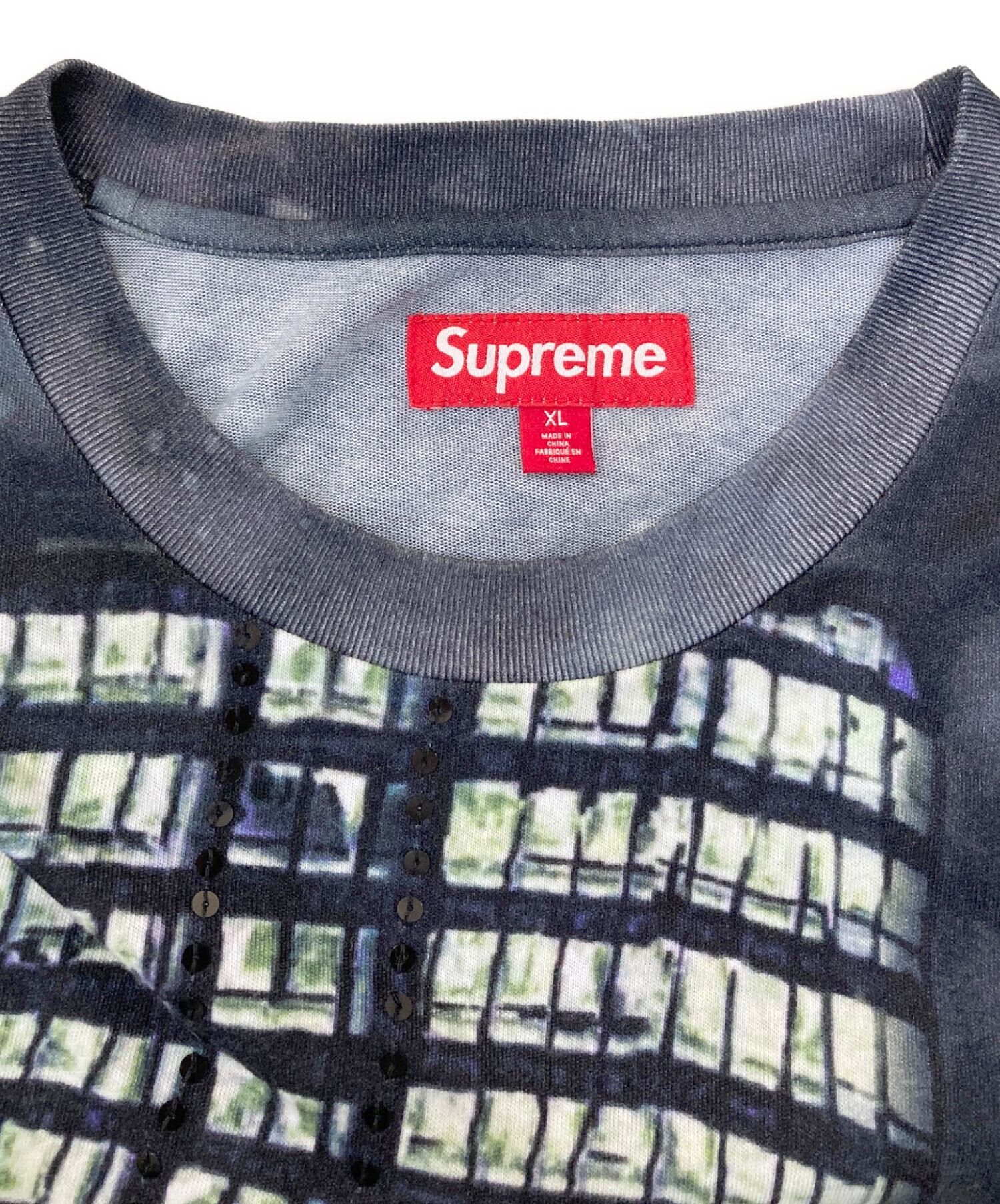 中古・古着通販】Supreme (シュプリーム) 長袖Tシャツ グレー サイズ 