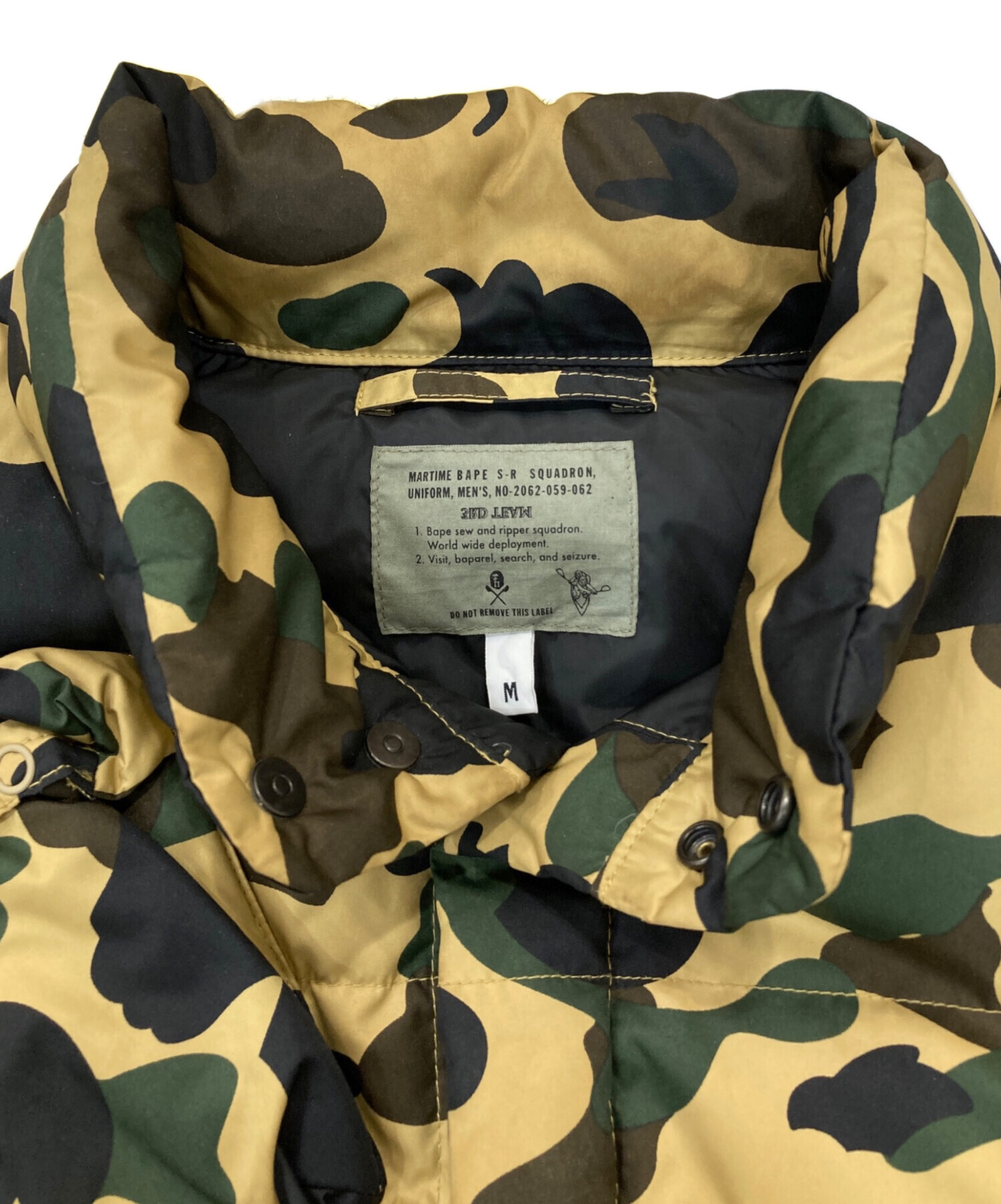 A BATHING APE(アベイシングエイプ) ⁄ ベスト⁄S⁄コットン⁄マルチ A