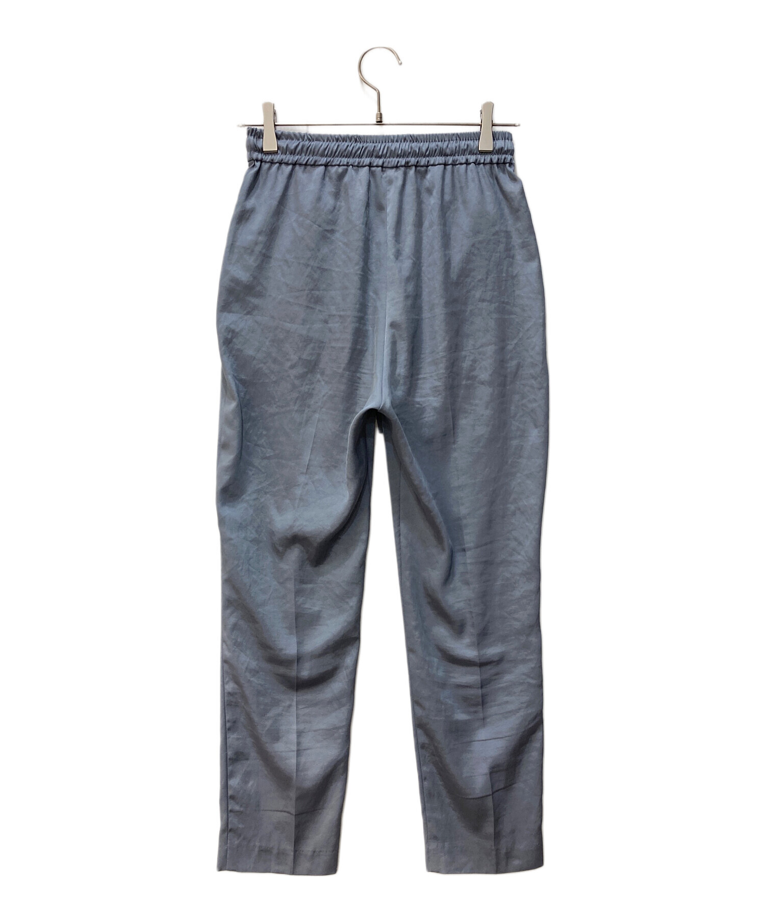 中古・古着通販】YORI (ヨリ) サテンスティックパンツ グレー サイズ  