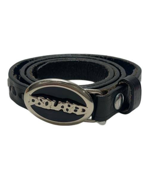DSQUARED2/ヤシの木/イタリア製/レザーベルト/114cm/ブラック DSQUARED2/ヤシの木/イタリア製/レザーベルト/114cm/ブラック 【公式通販】